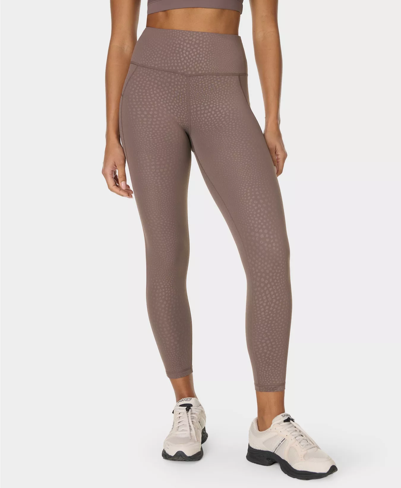 All Day 7/8 Embossed Leggings - Image 3