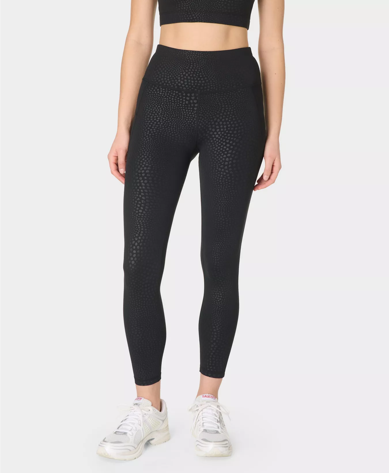 All Day 7/8 Embossed Leggings - Image 3