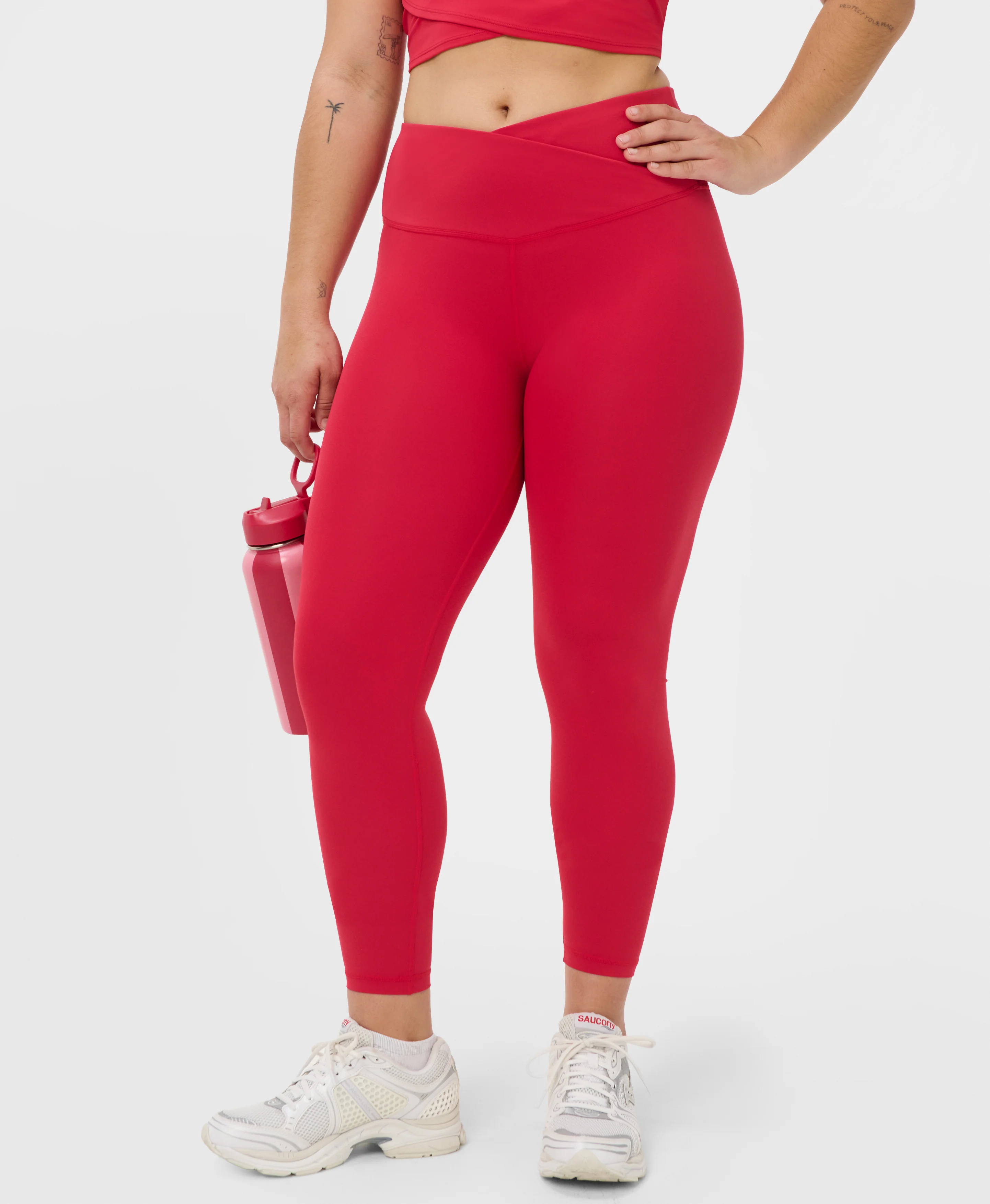 All Day 7/8 Wrap Waist Leggings - Image 4