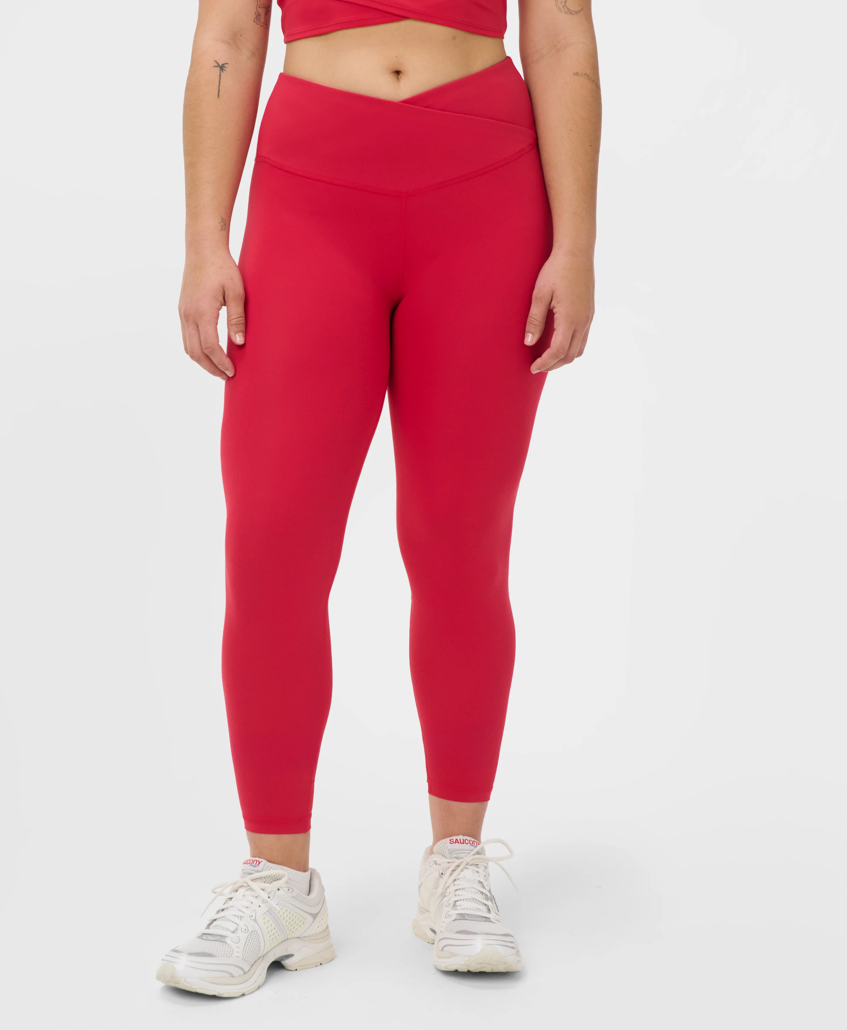 All Day 7/8 Wrap Waist Leggings - Image 5
