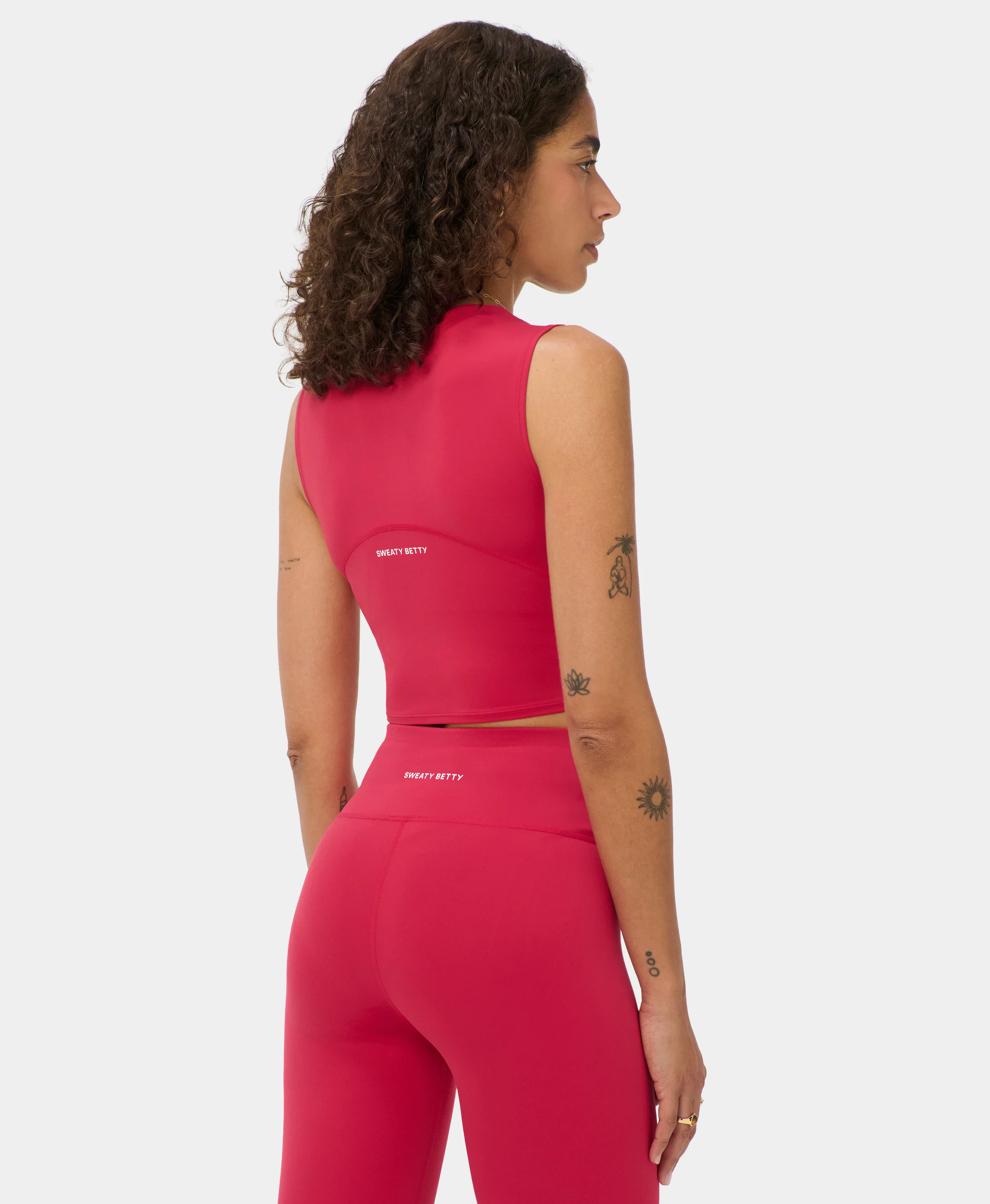 All Day Cropped Wrap Tank - Image 3