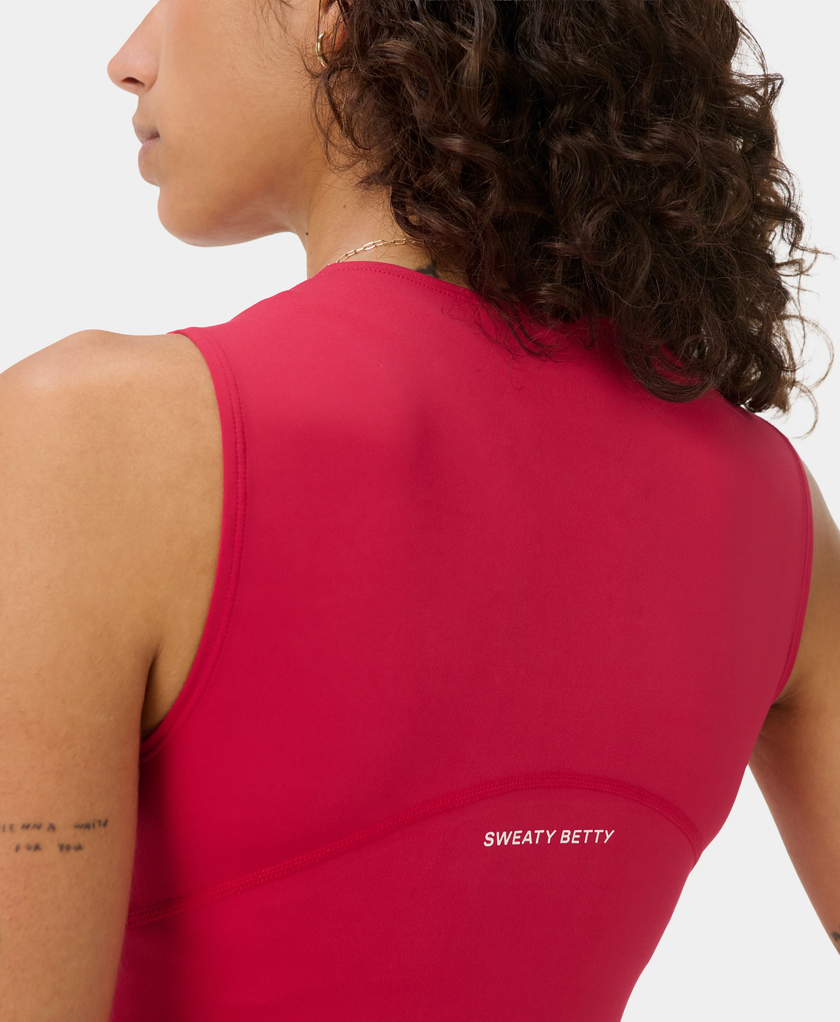 All Day Cropped Wrap Tank - Image 4