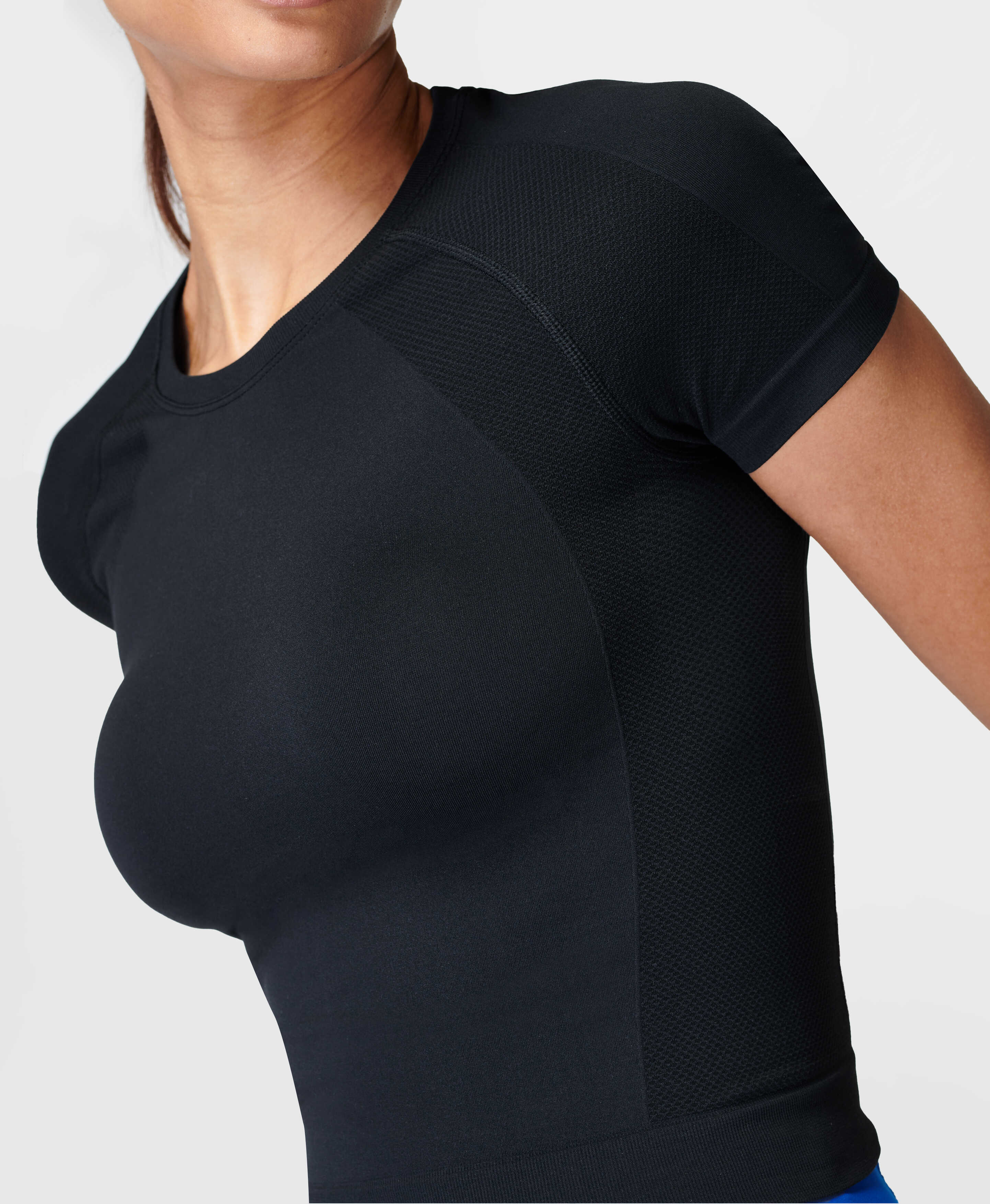 Athlete Crop Seamless Workout T-Shirt - Image 4