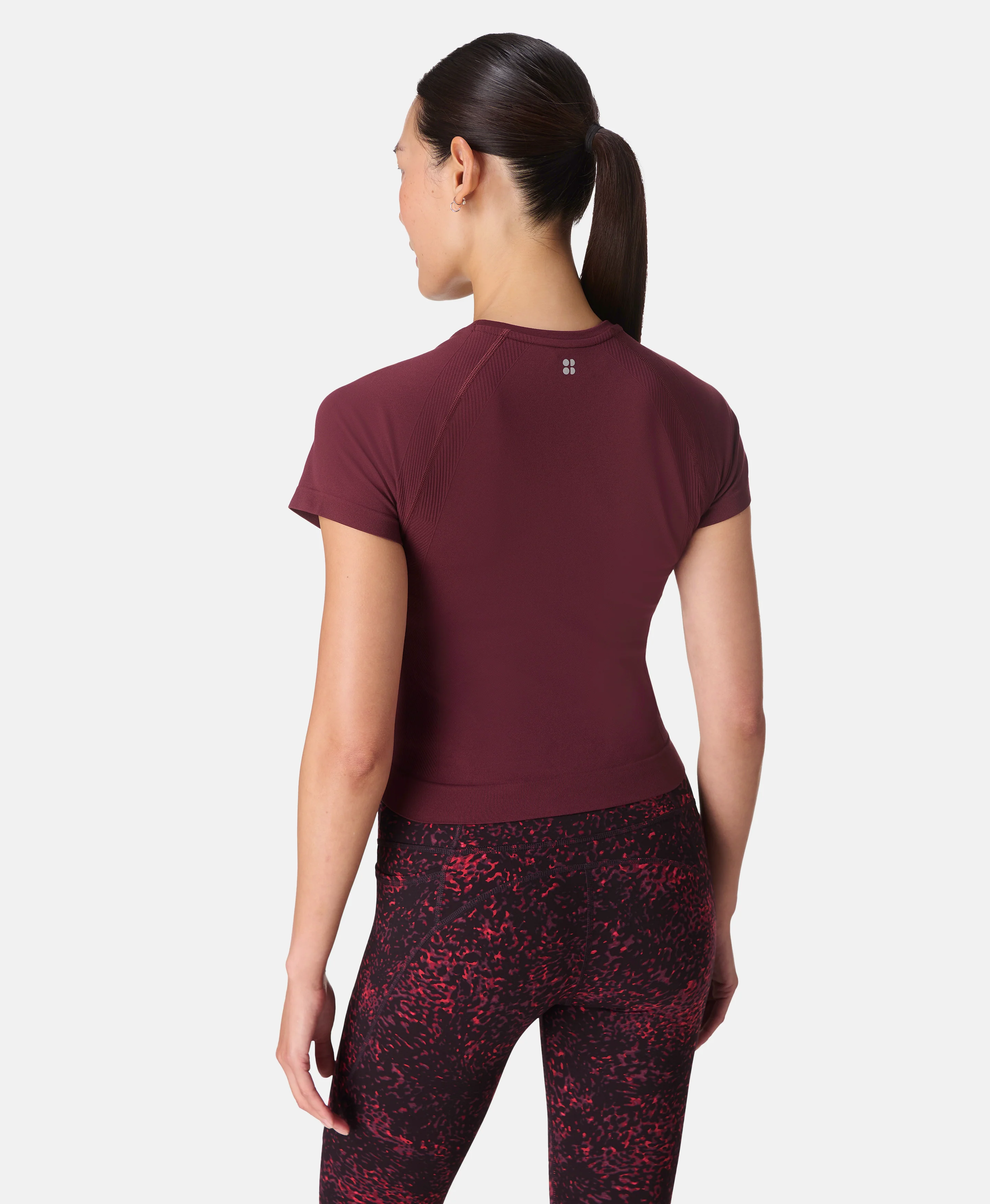 Athlete Crop Seamless Workout T-Shirt - Image 3