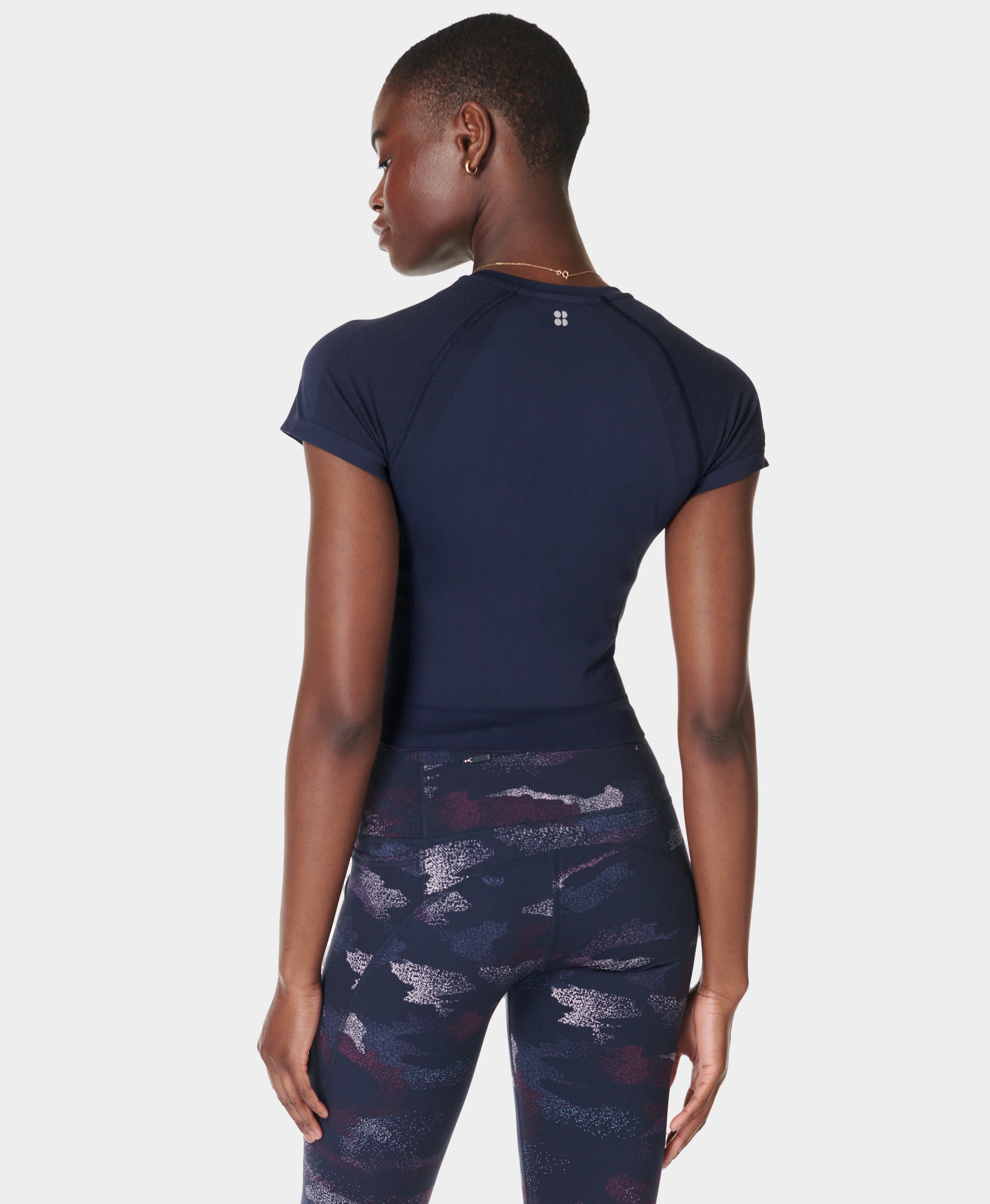Athlete Crop Seamless Workout T-Shirt - Image 3