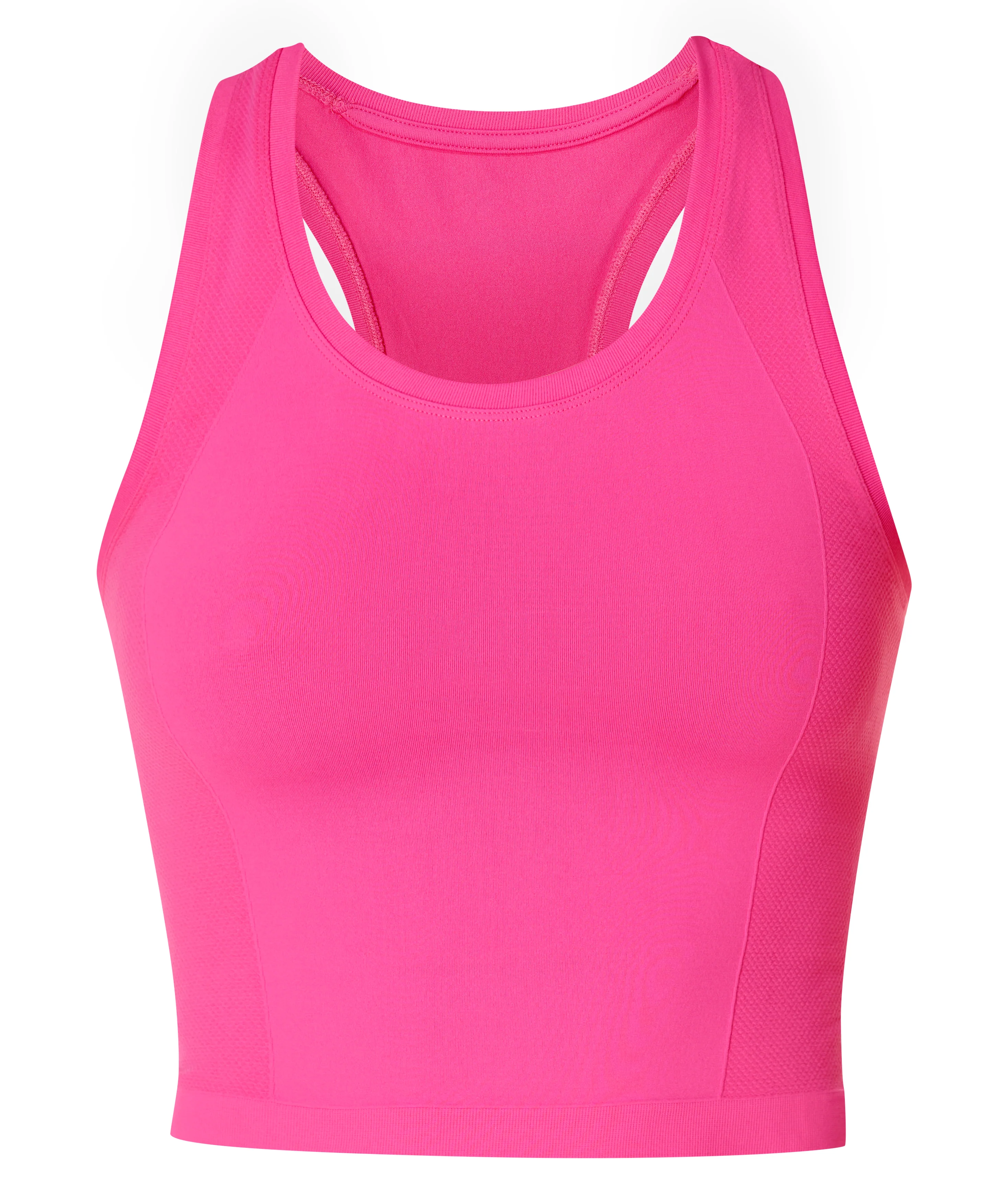 Athlete Crop Seamless Workout Tank Top - Image 7