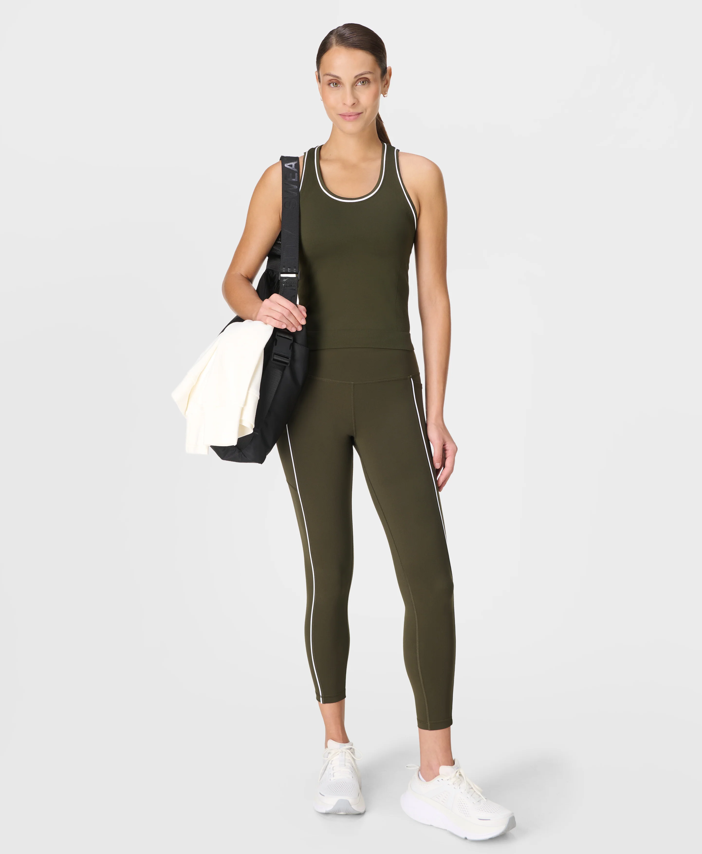 Athlete Crop Seamless Workout Tank Top - Image 4