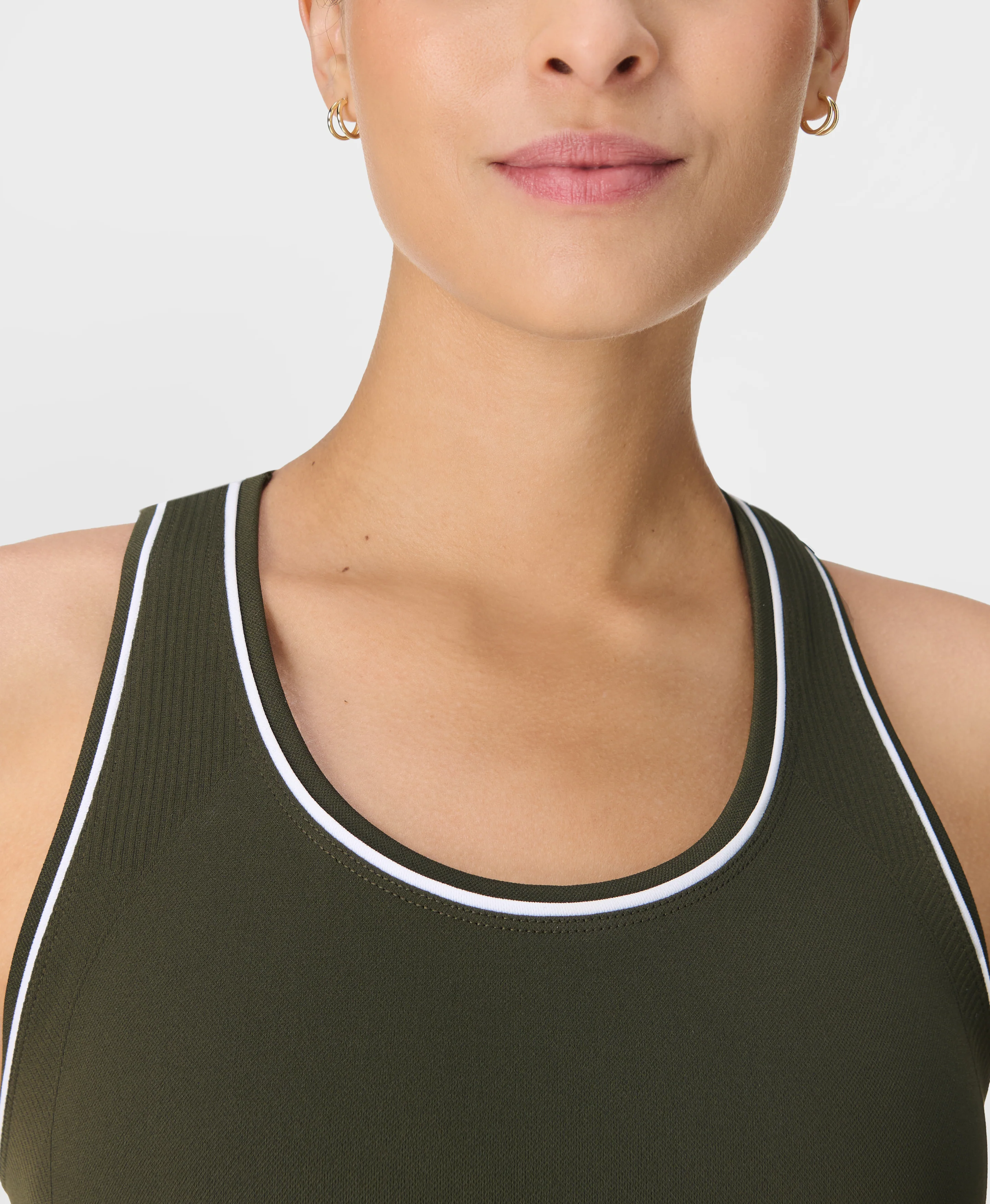 Athlete Crop Seamless Workout Tank Top - Image 5