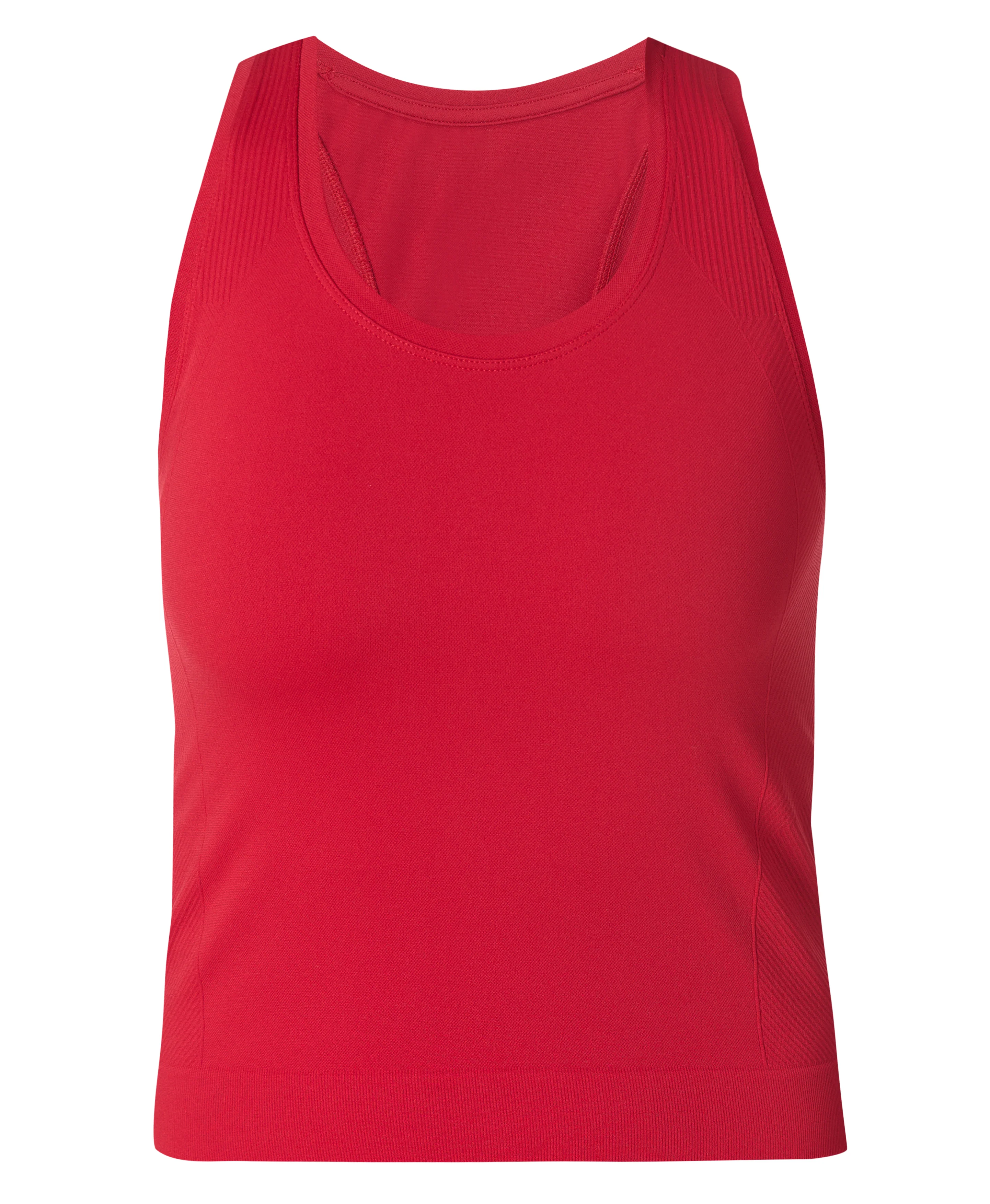 Athlete Crop Seamless Workout Tank Top - Image 7