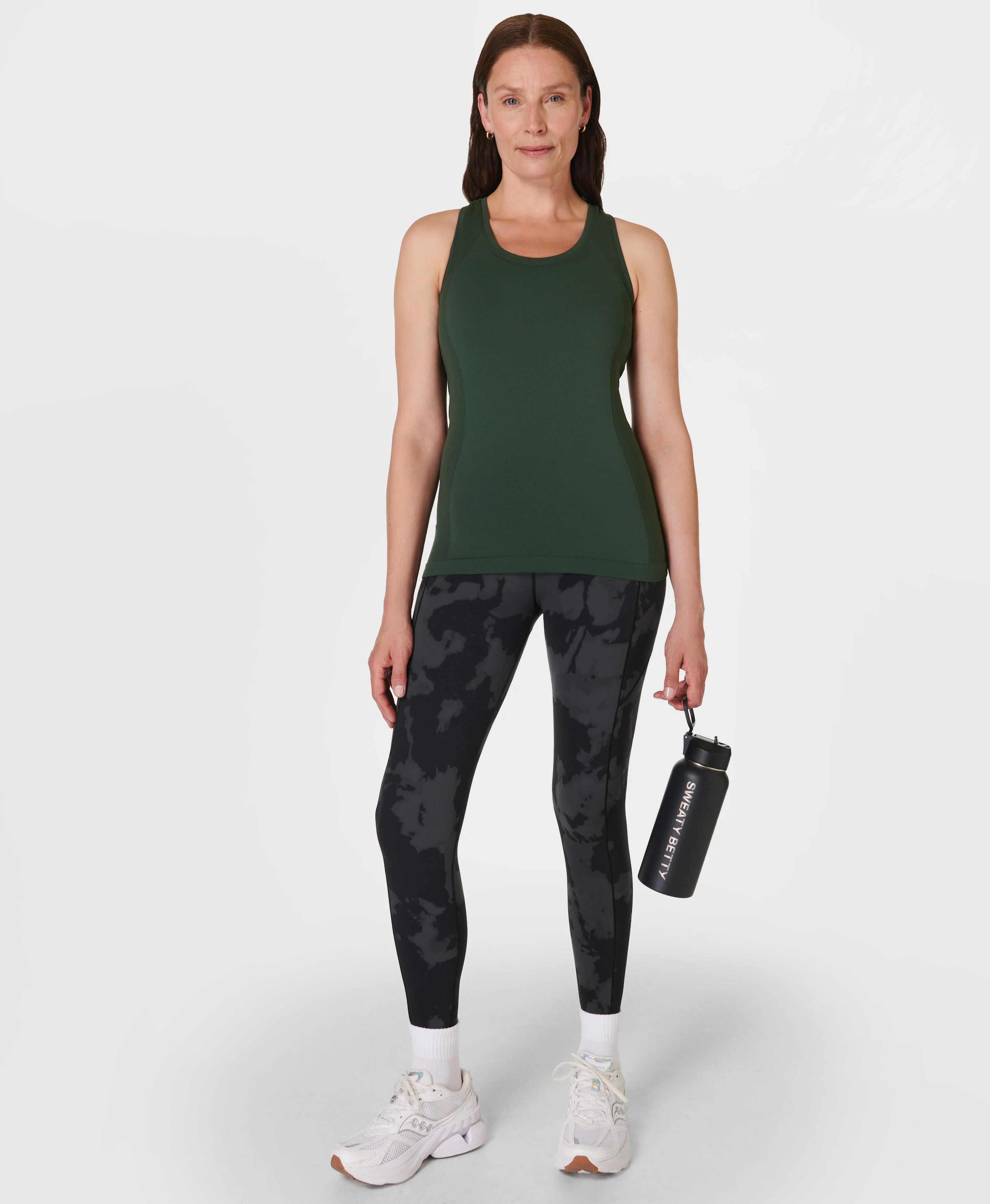 Athlete Crop Seamless Workout Tank Top - Image 4