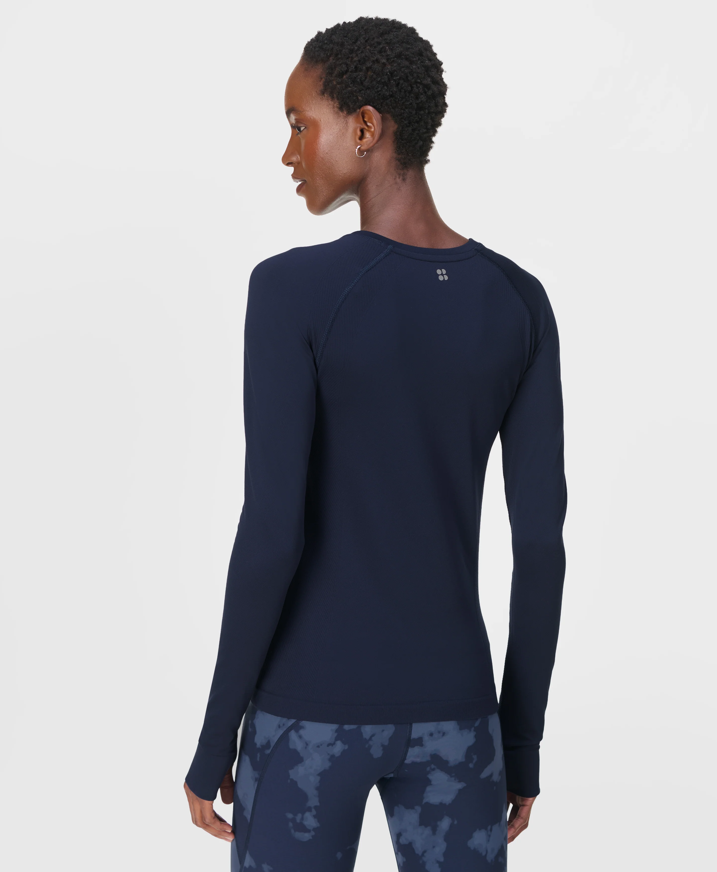 Athlete Seamless Workout Long Sleeve Top - Image 3