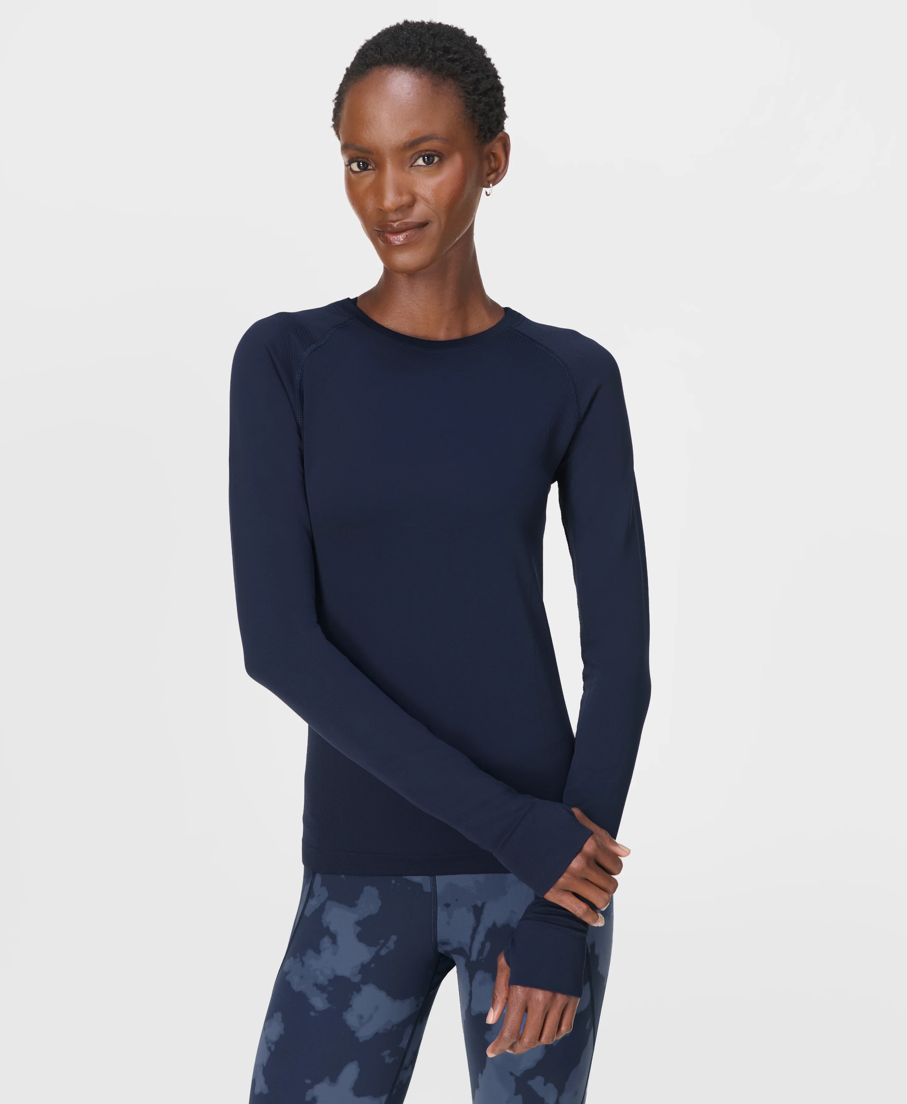 Athlete Seamless Workout Long Sleeve Top - Image 4