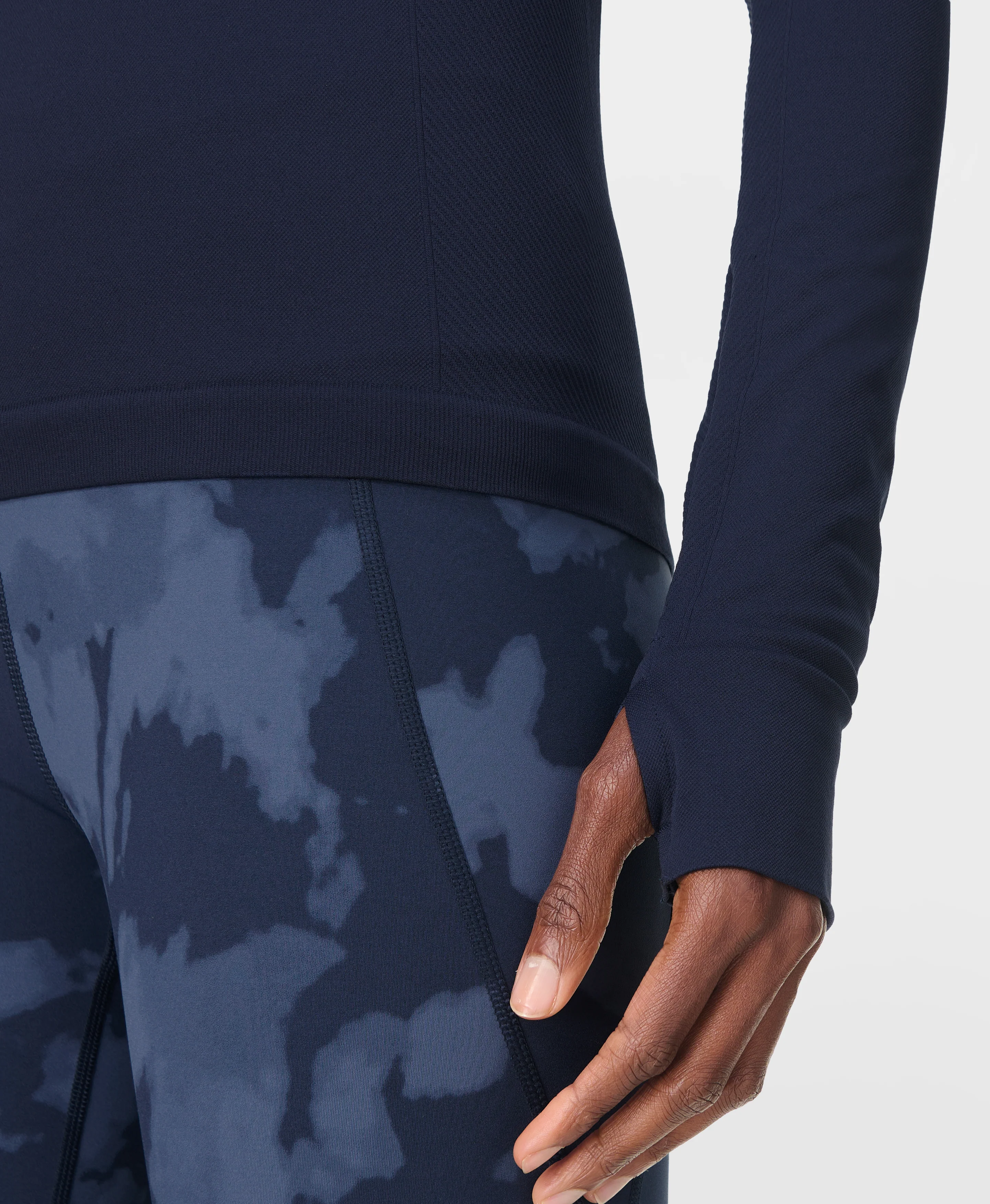 Athlete Seamless Workout Long Sleeve Top - Image 6