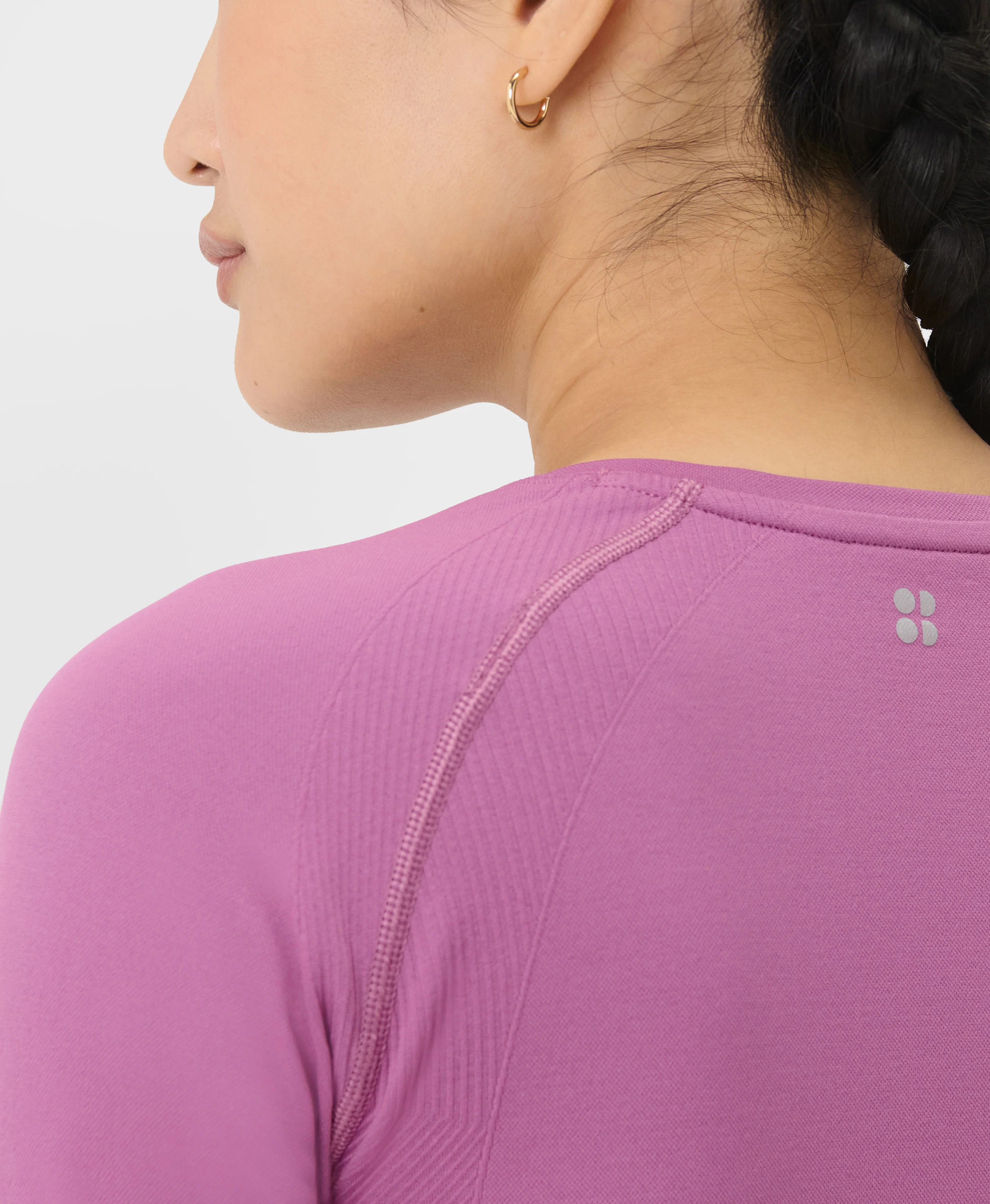 Athlete Seamless Workout Long Sleeve Top - Image 6