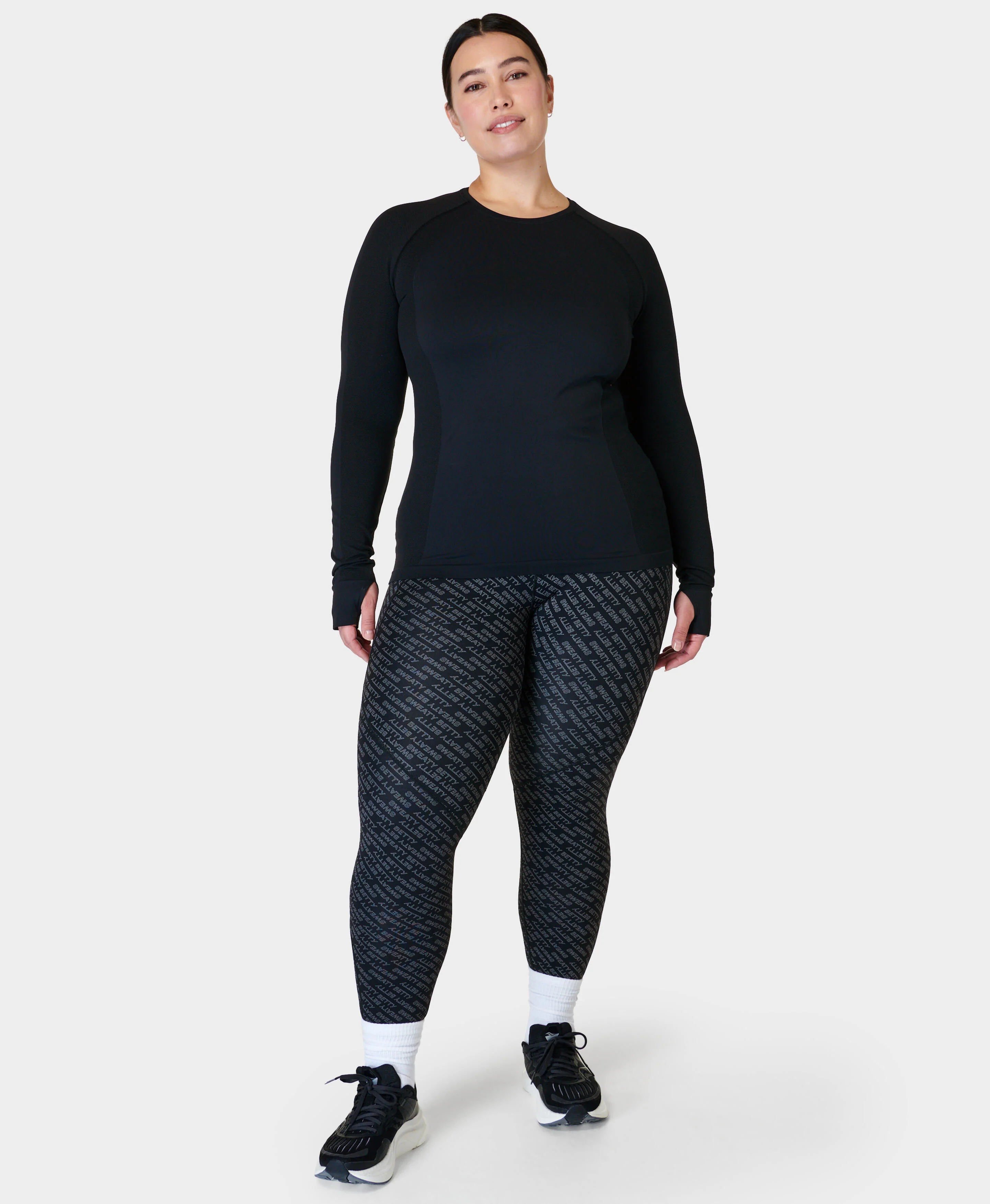 Athlete Seamless Workout Long Sleeve Top - Image 4