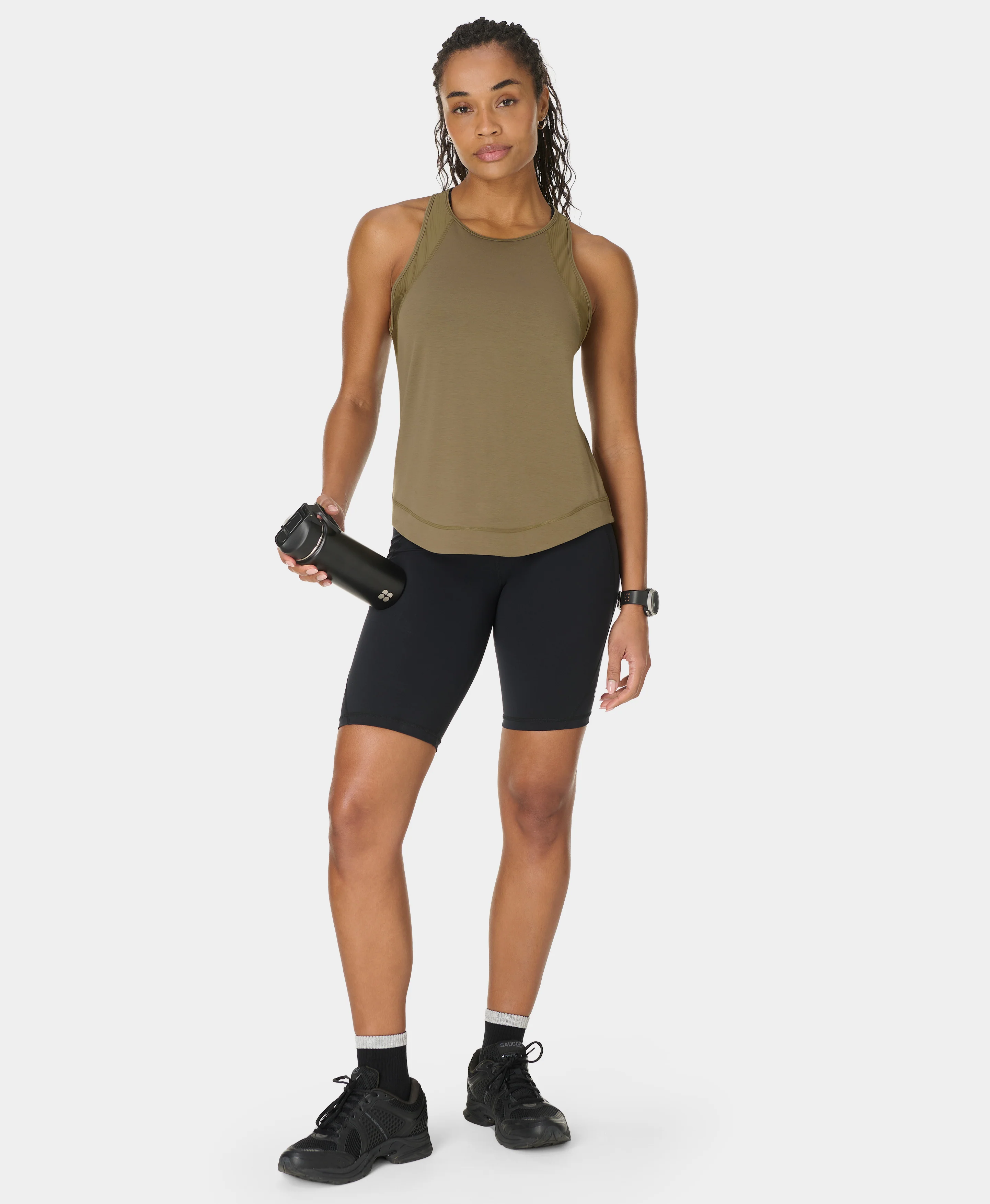 Breathe Easy Mesh Run Tank Top - Image 2