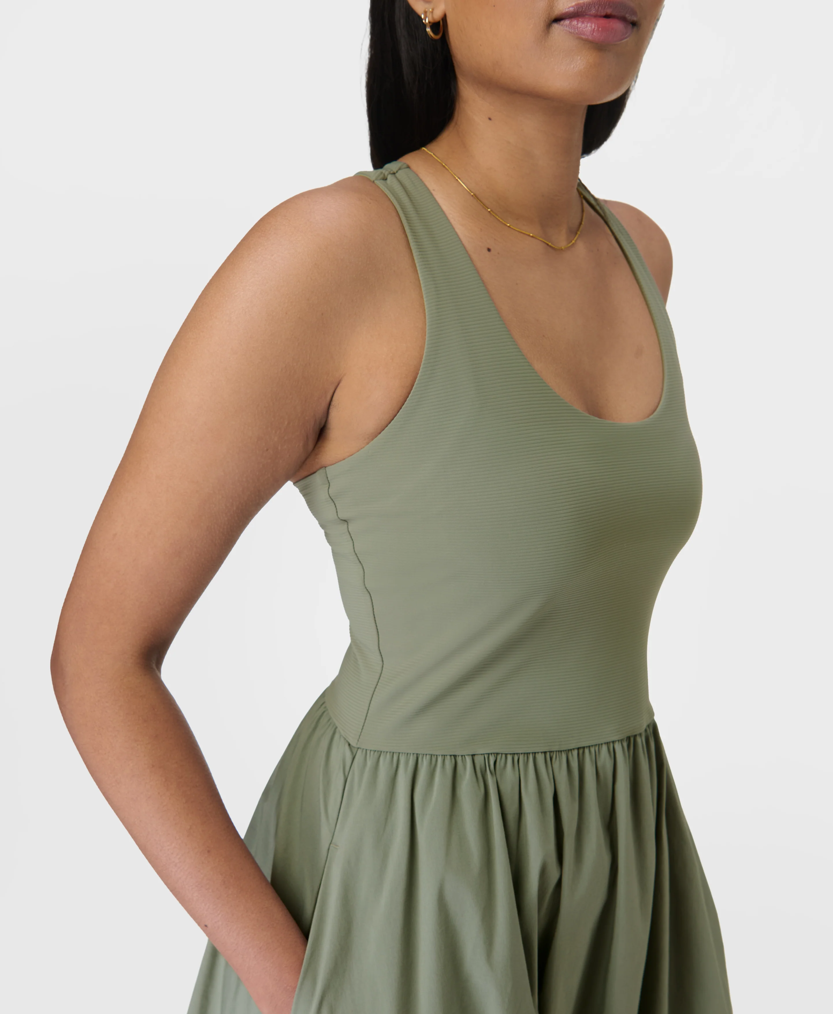 Explorer Ribbed Racer Dress - Image 5