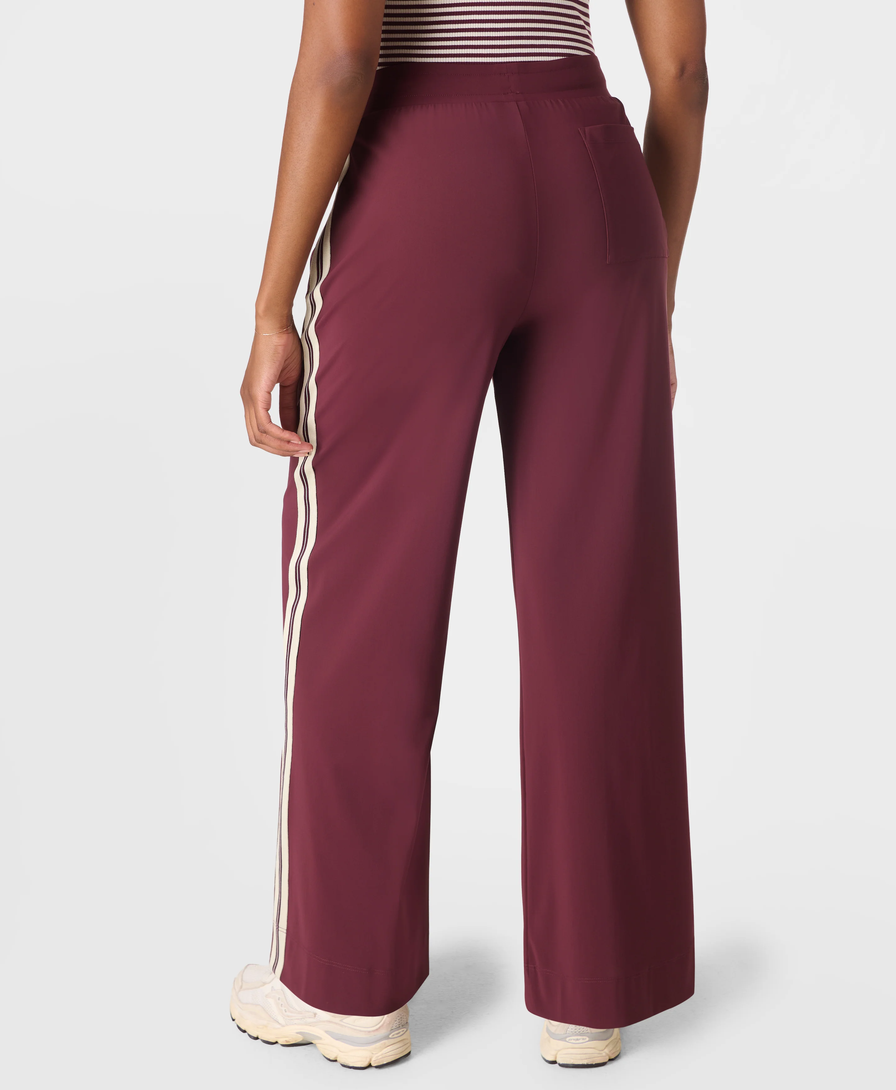 Explorer Side Stripe Wide Leg 32" Trouser - Image 3