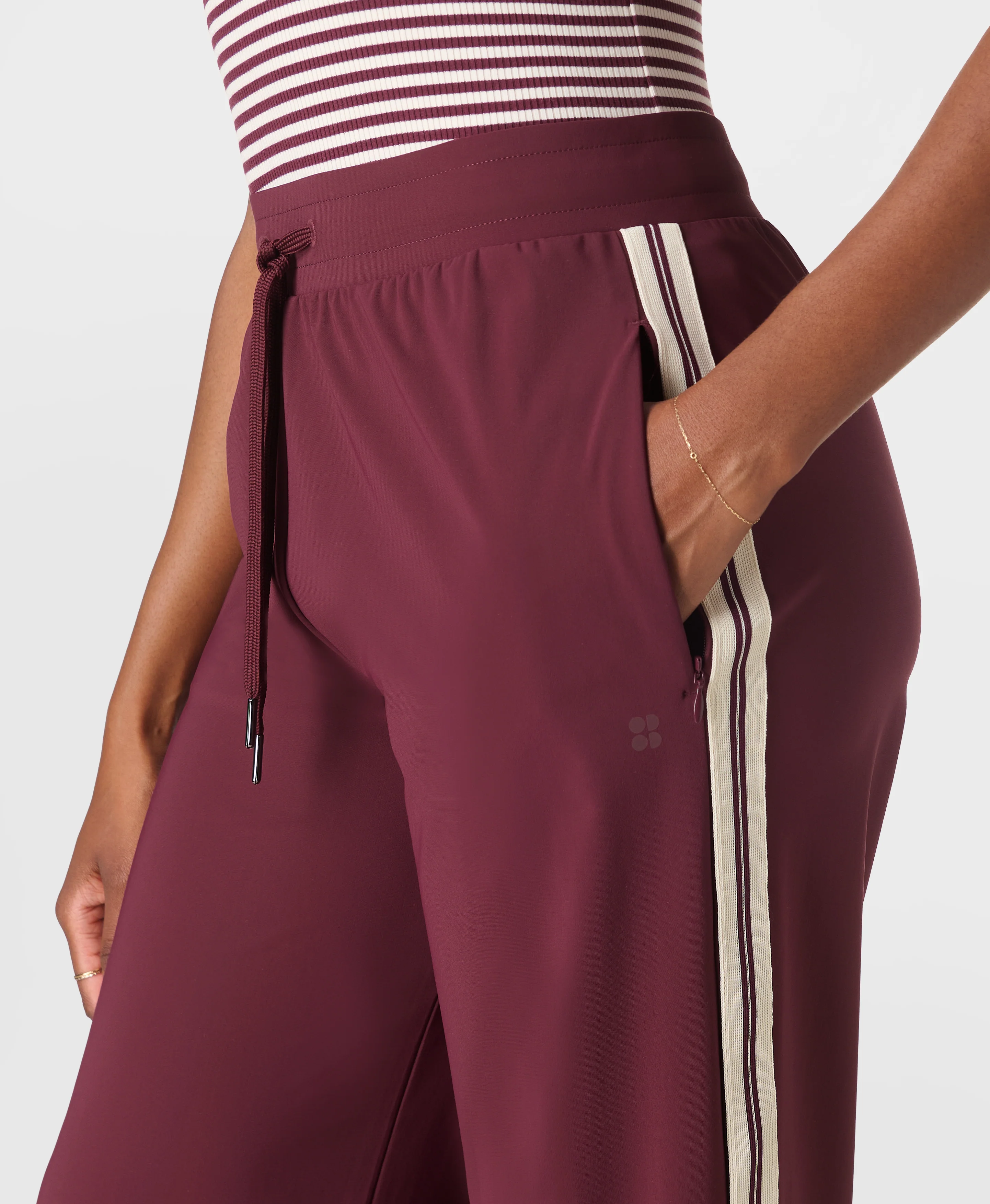 Explorer Side Stripe Wide Leg 32" Trouser - Image 5