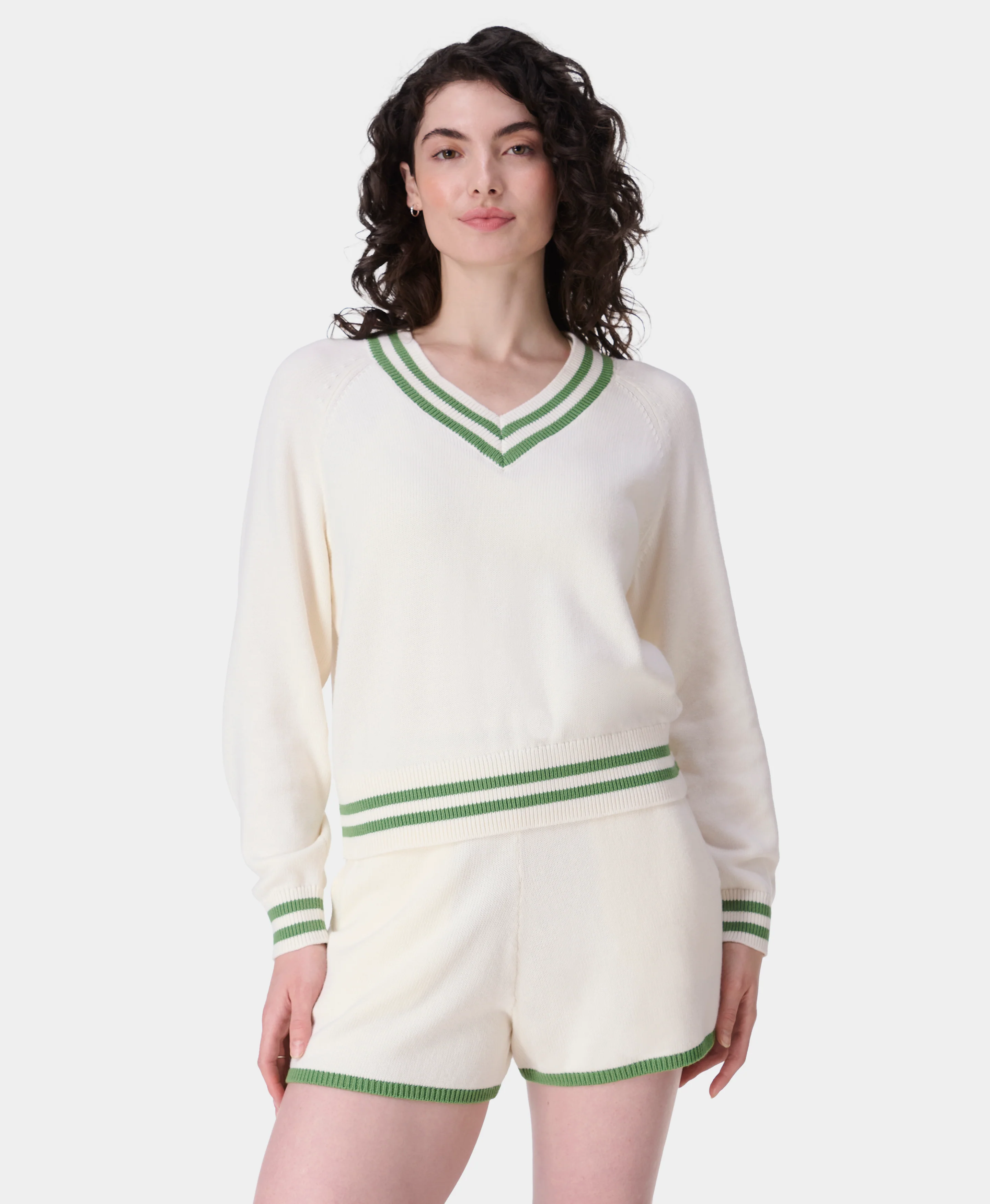 Off Court V-Neck Jumper - Image 4