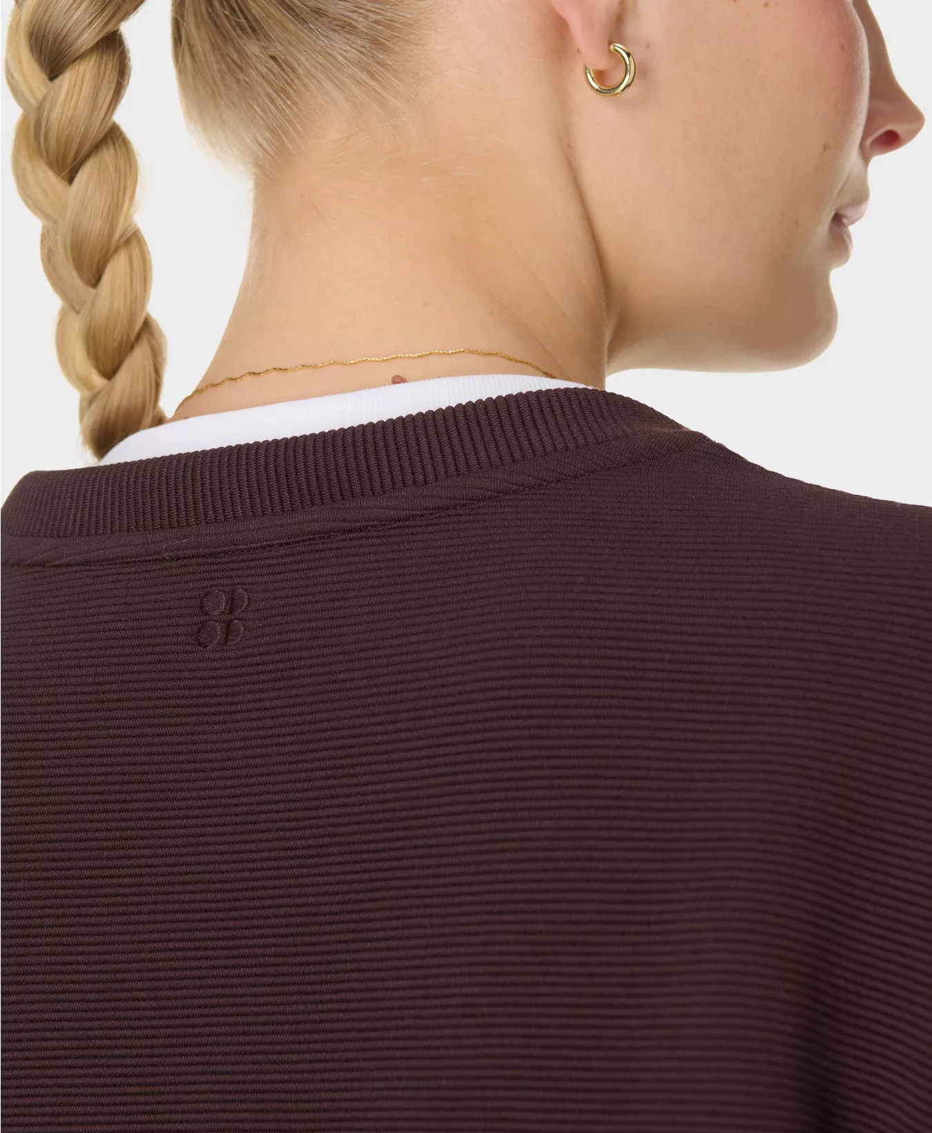 Peaceful Rib Cropped Sweatshirt - Image 3