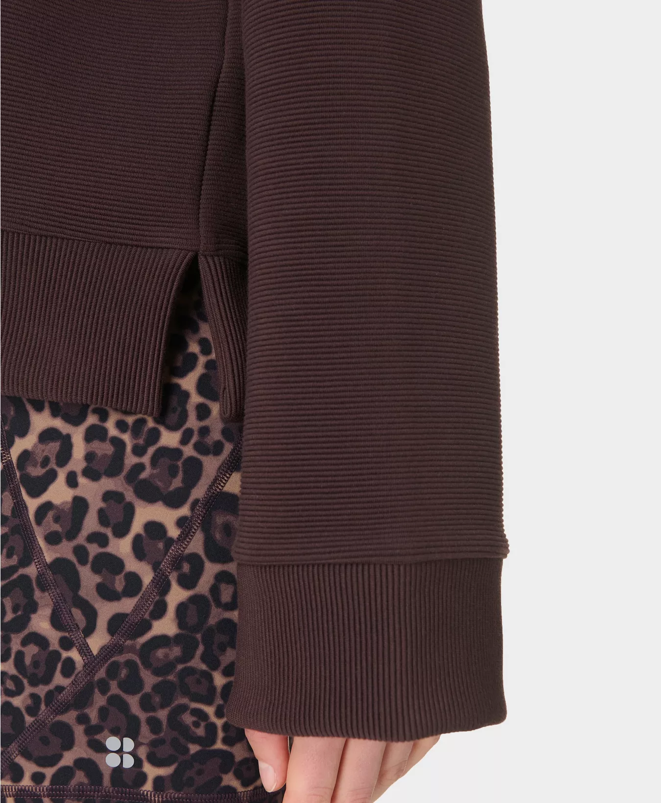 Peaceful Rib Cropped Sweatshirt - Image 4
