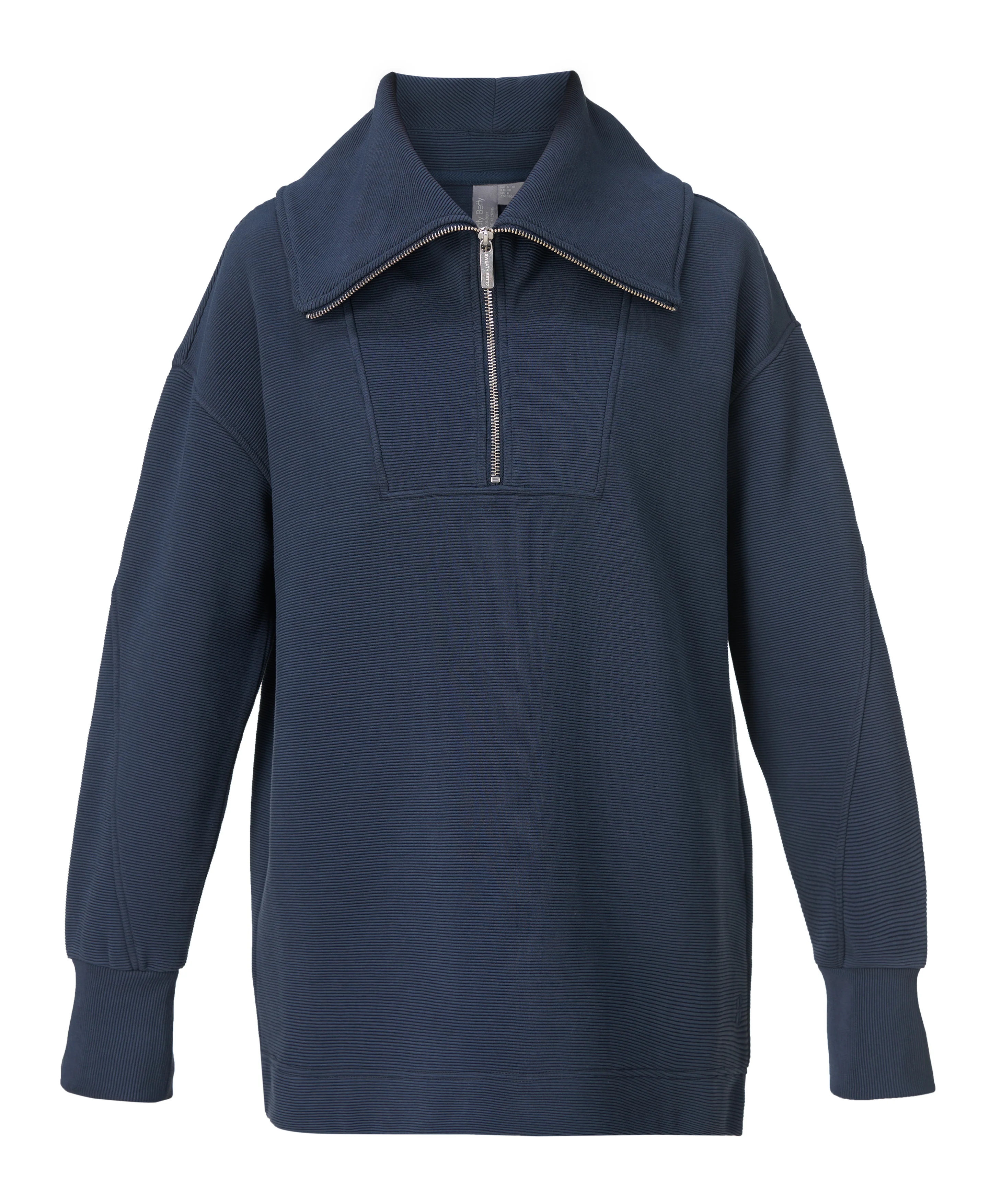Peaceful Rib Half Zip Sweatshirt - Image 7