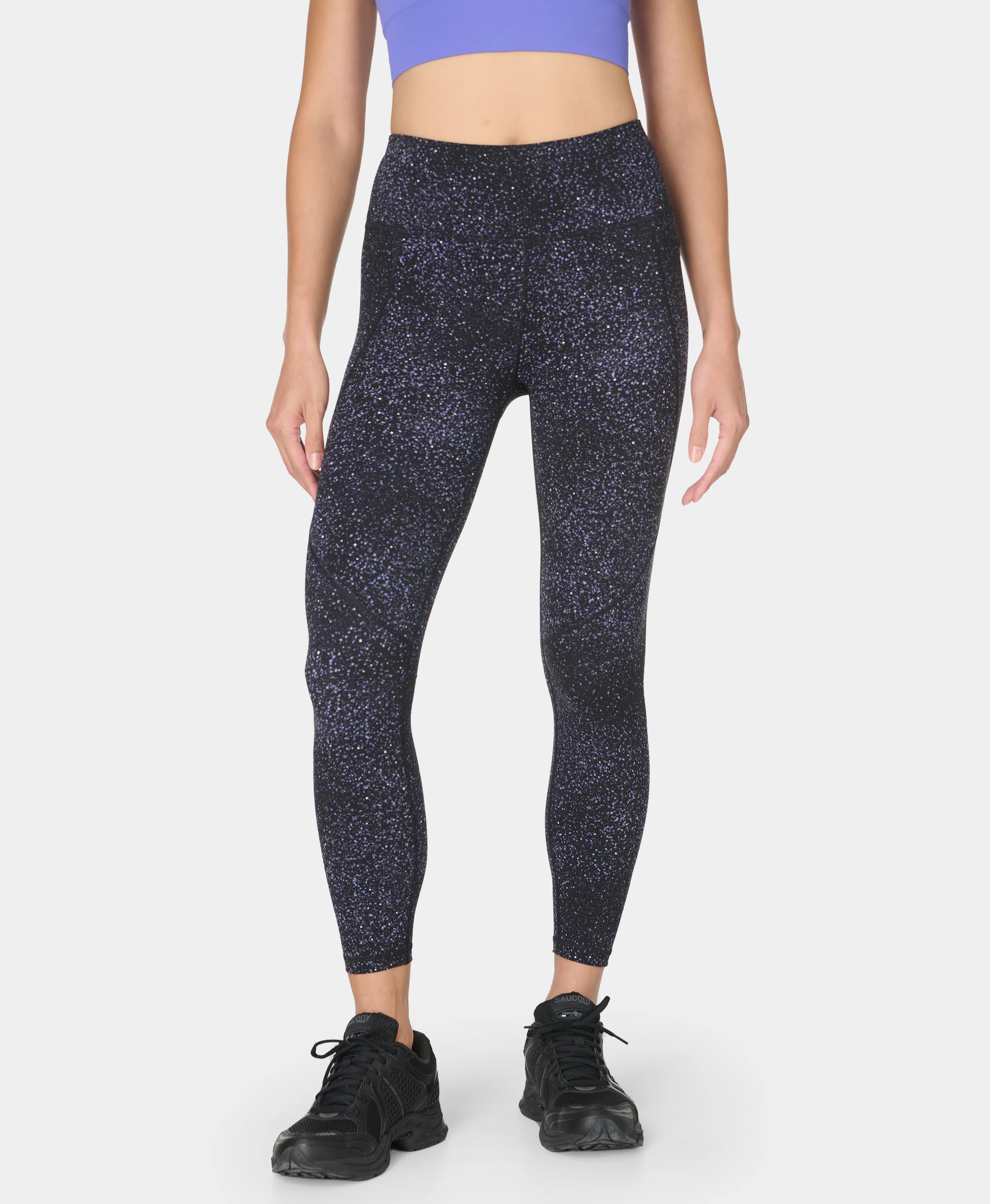 Power 7/8 Reflective Workout Leggings - Image 4