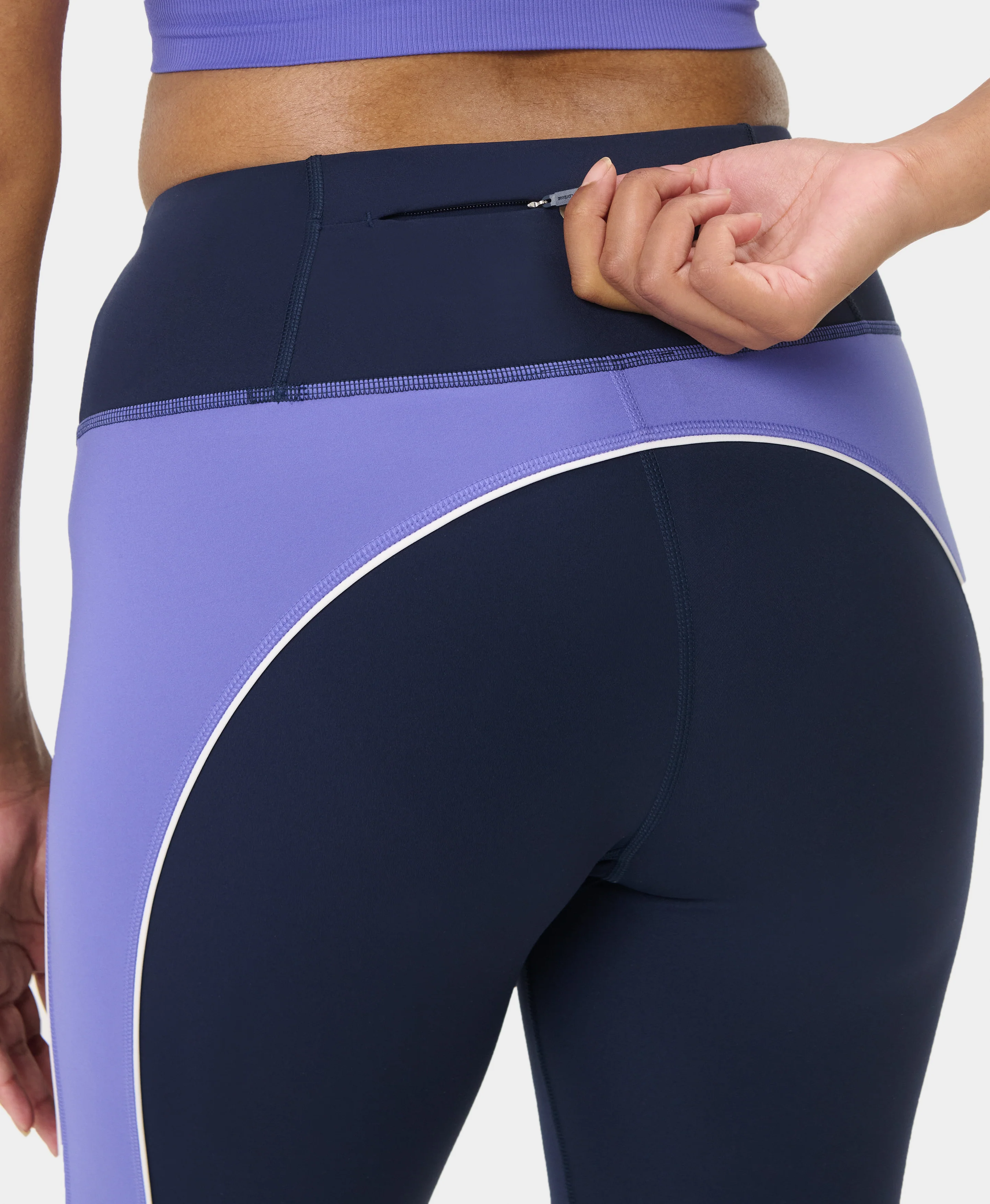Power Colourblock Workout Leggings - Image 6