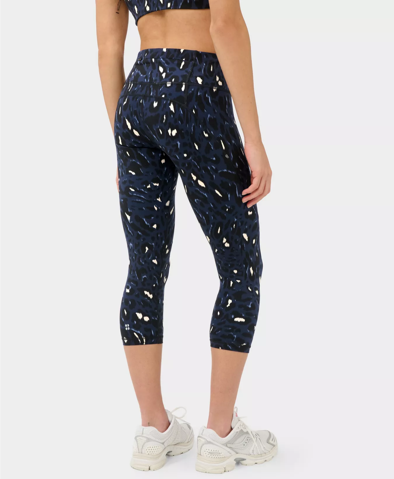 Power Cropped Workout Leggings - Image 3