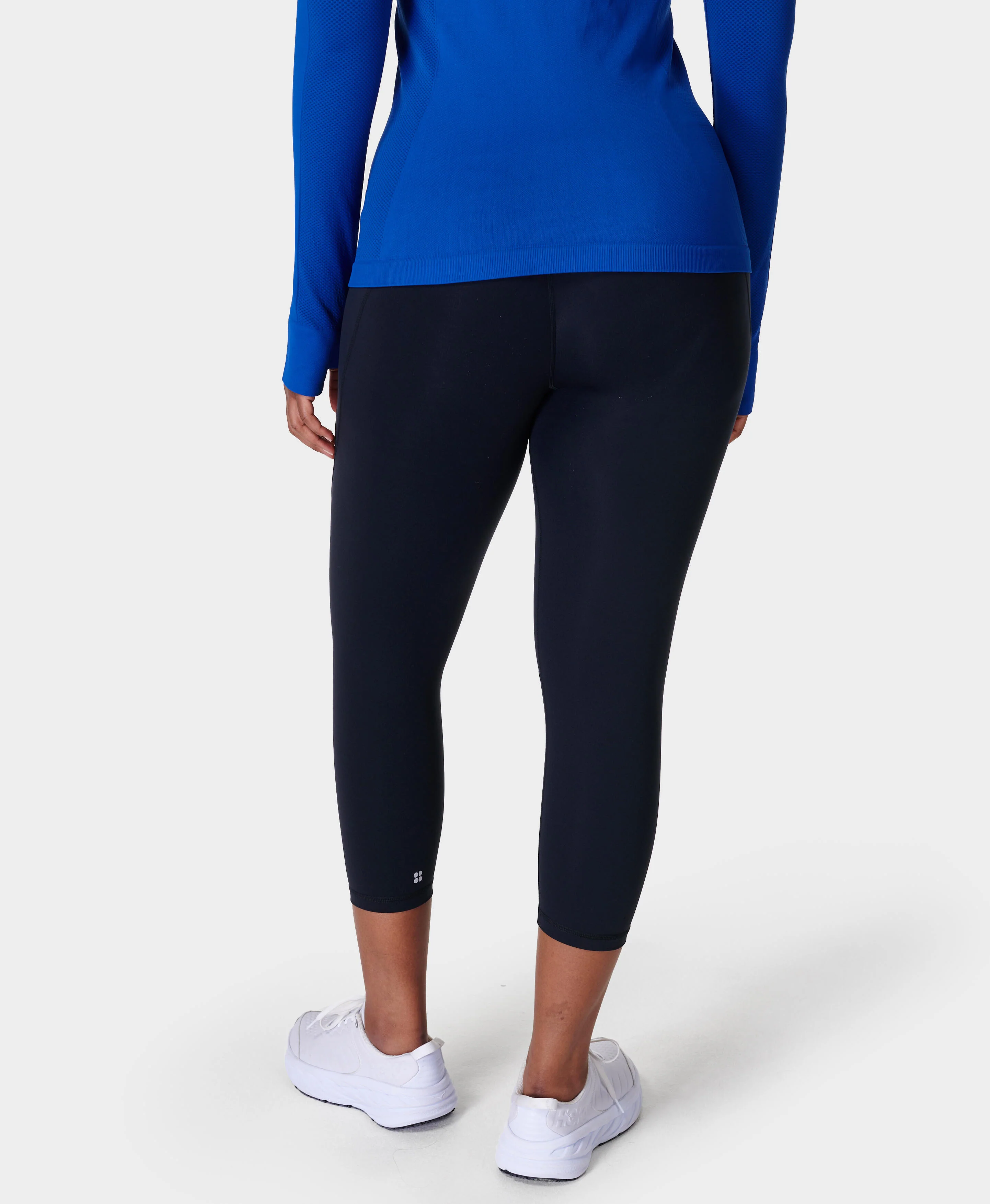 Power Cropped Workout Leggings - Image 3