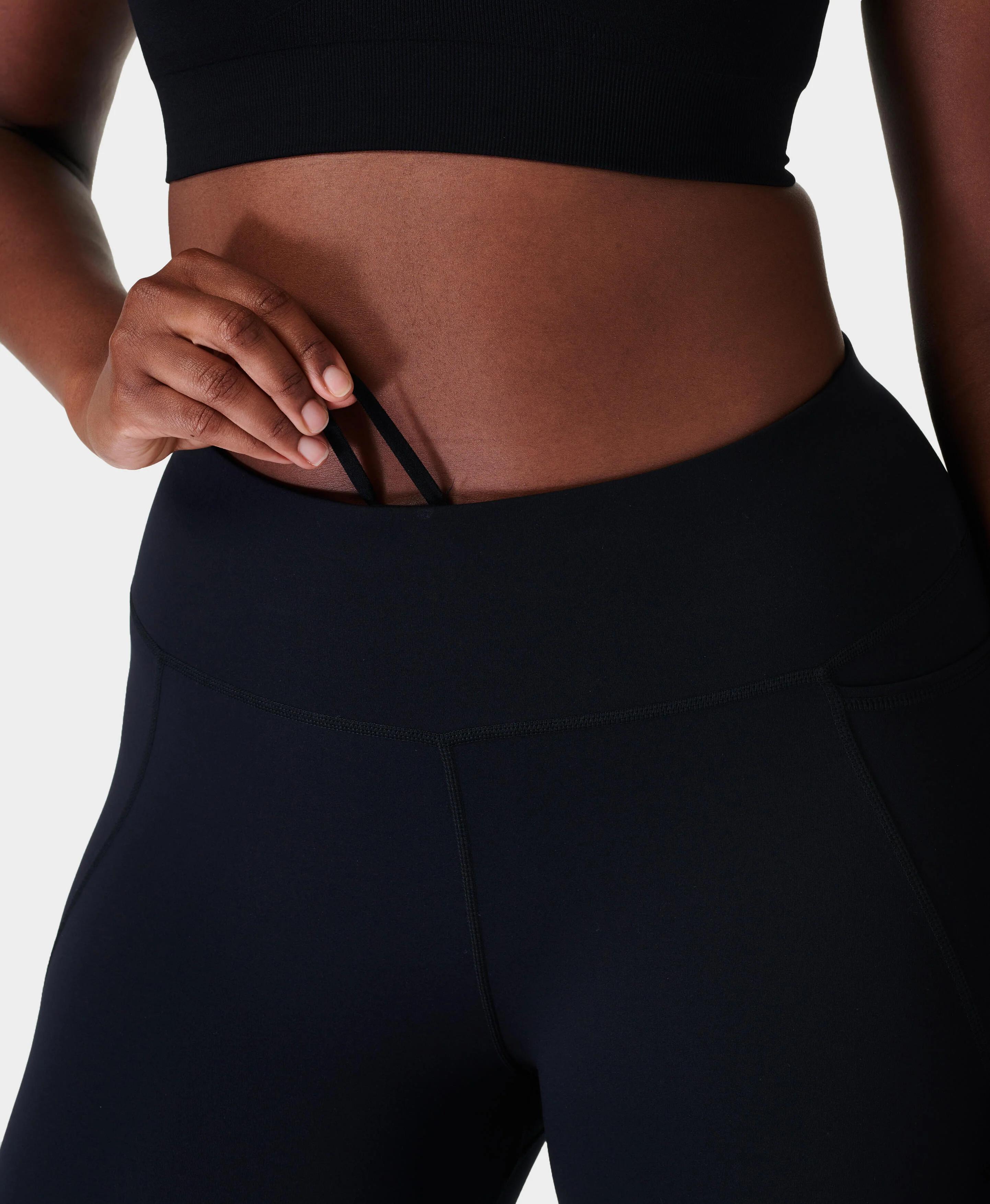 Power Cropped Workout Leggings - Image 6