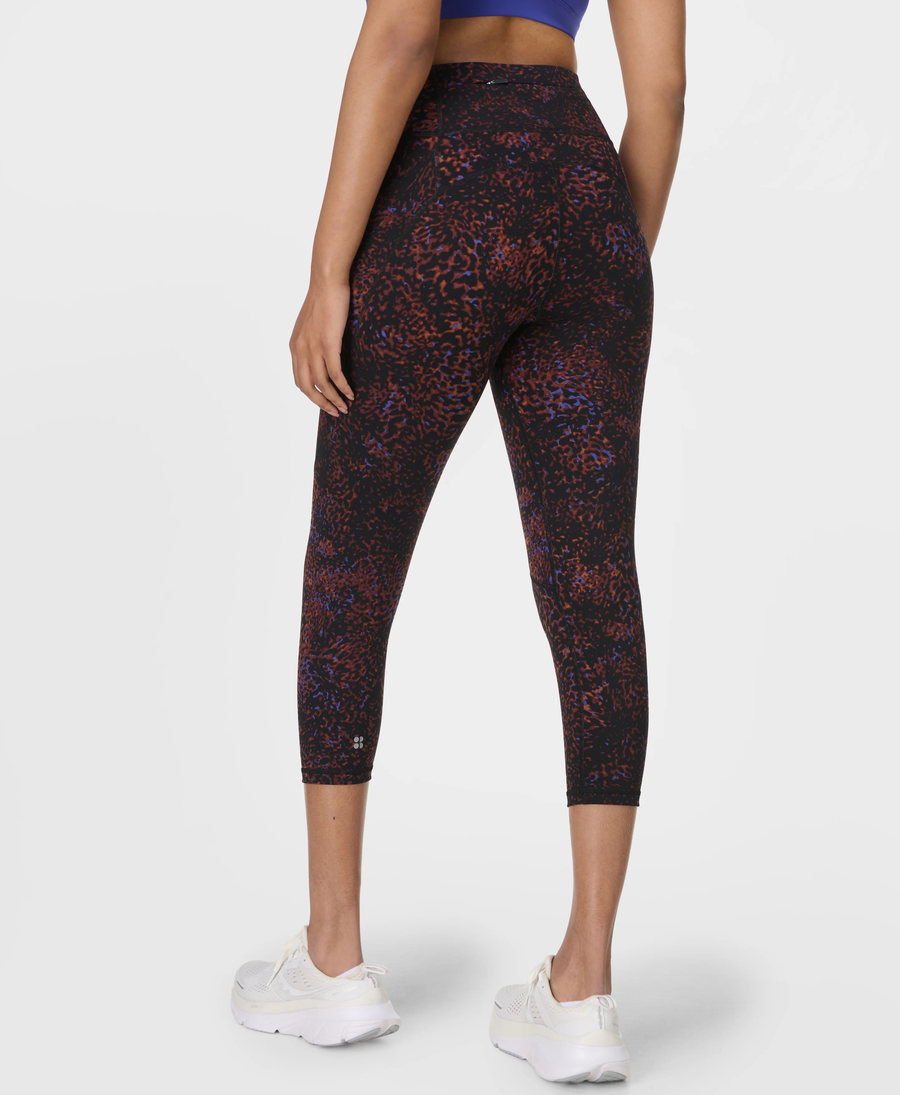 Power Cropped Workout Leggings - Image 3