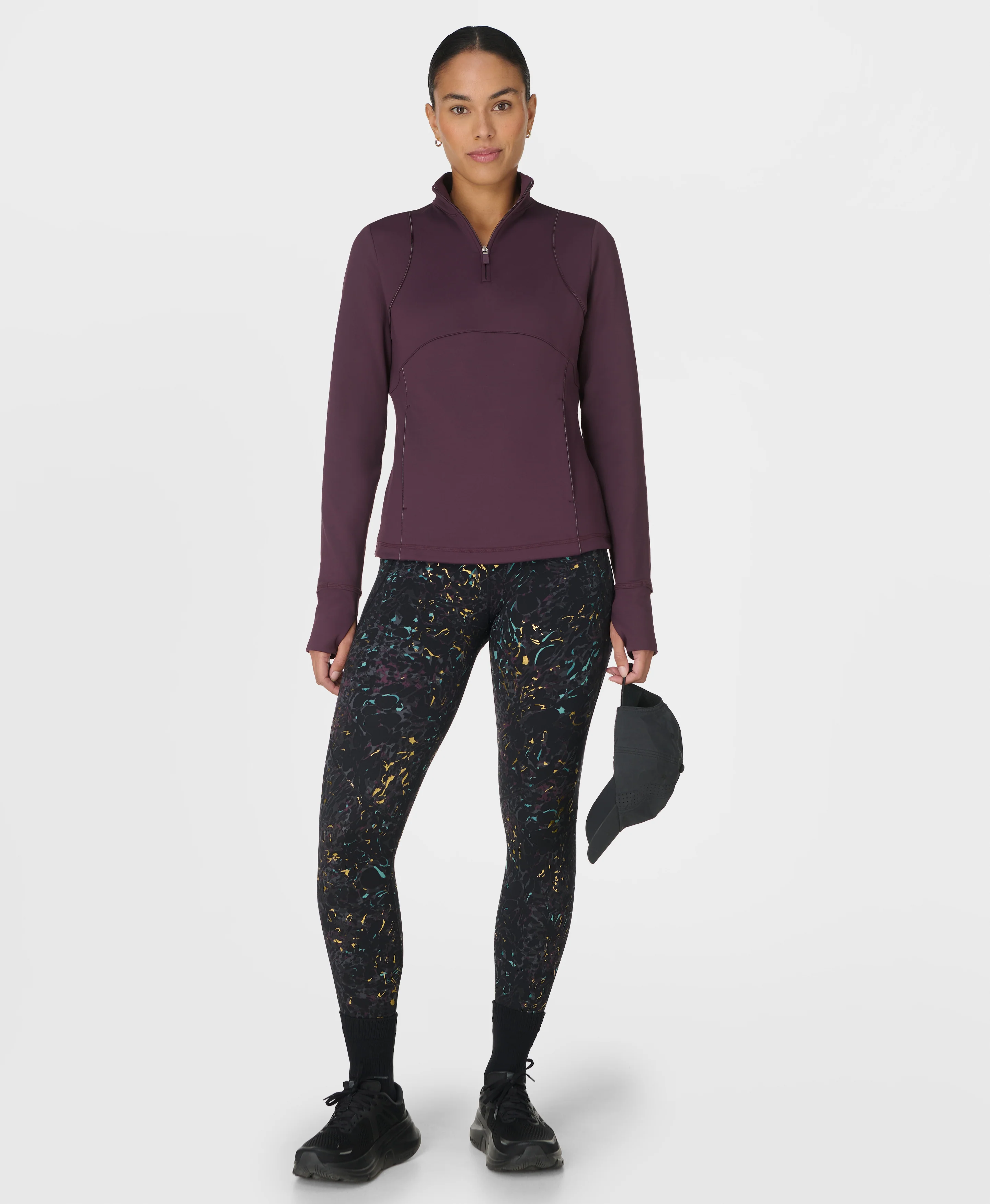 Power Foil Workout Leggings - Image 2