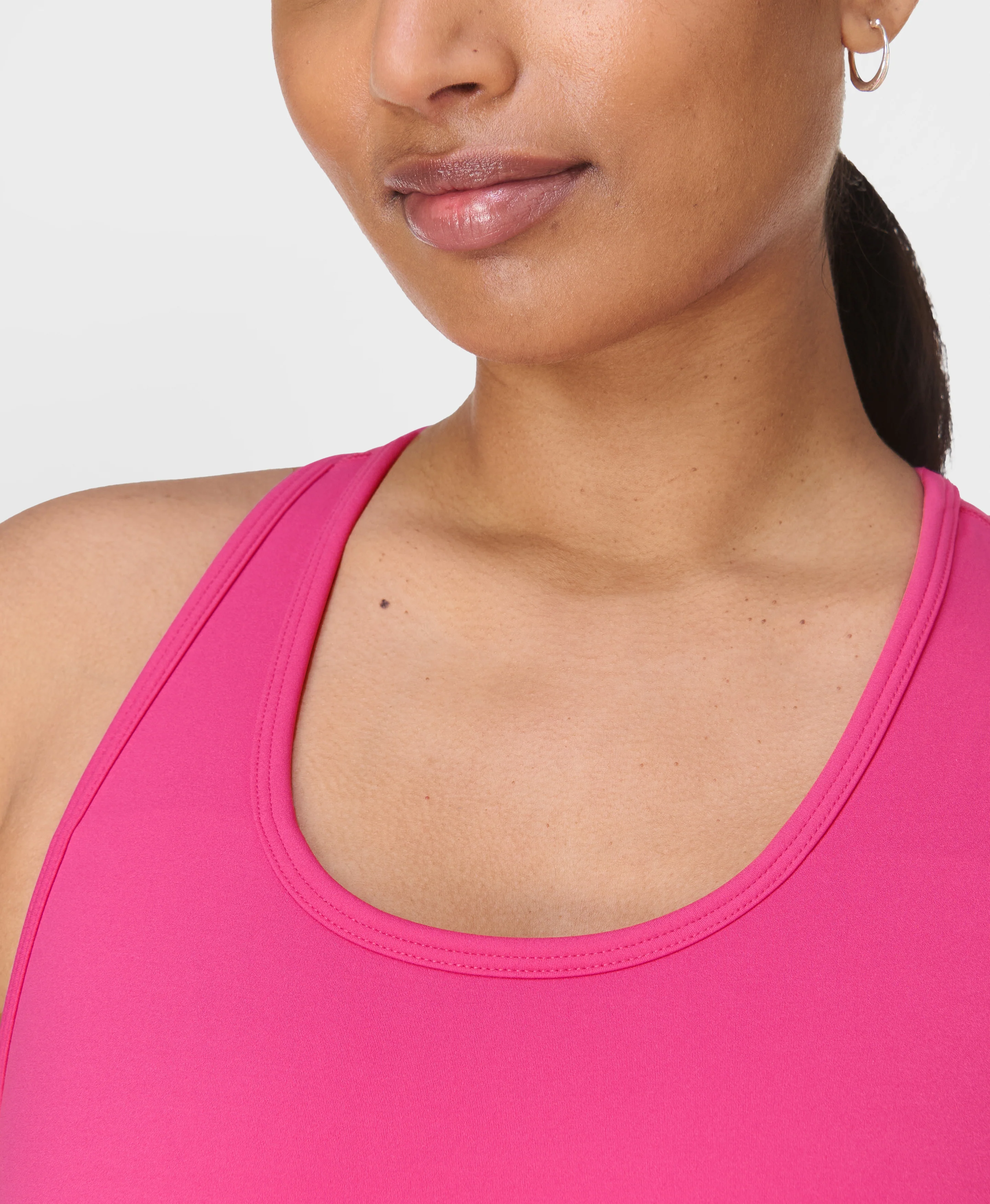 Power Medium Impact Crop Bra Tank - Image 5