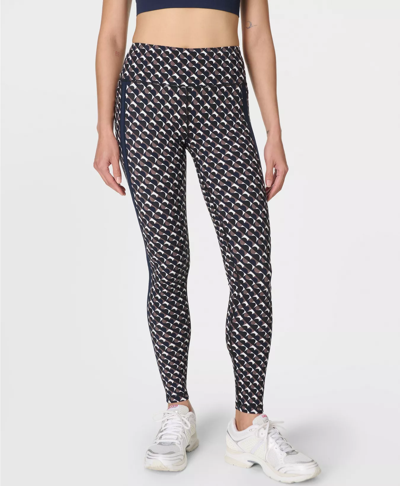 Power Side Stripe Workout Leggings - Image 4