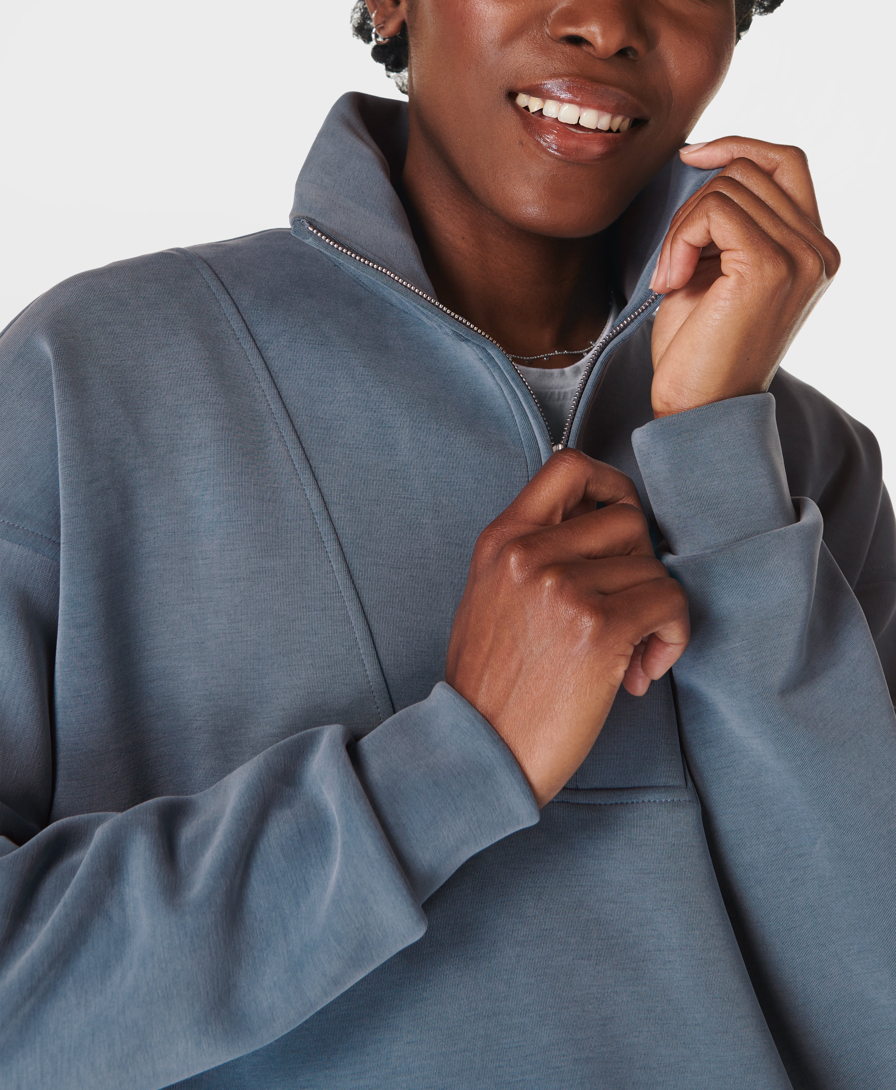Sand Wash Funnel Neck Half Zip - Image 4