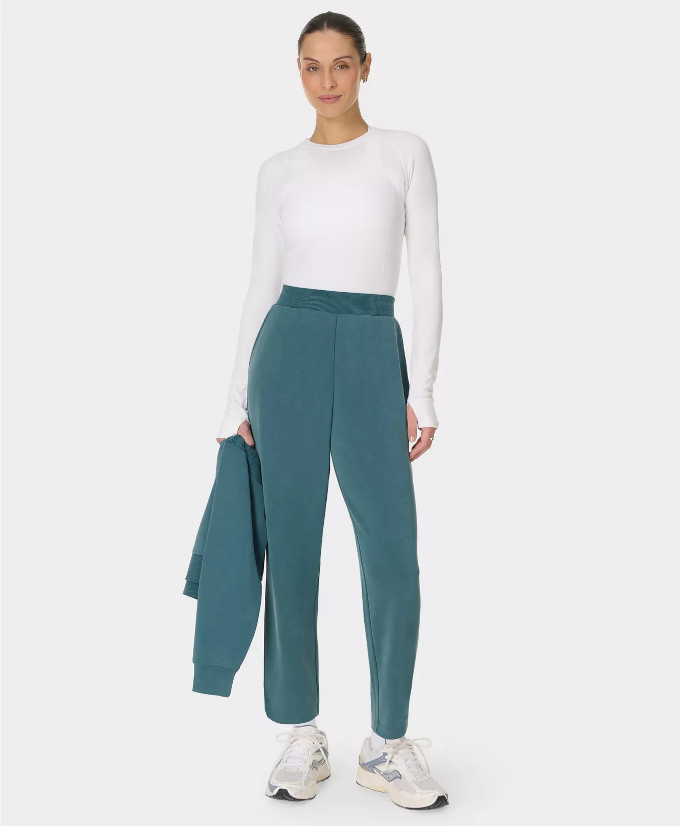 Sand Wash Rib Mix Barrel Jogger - Image 4