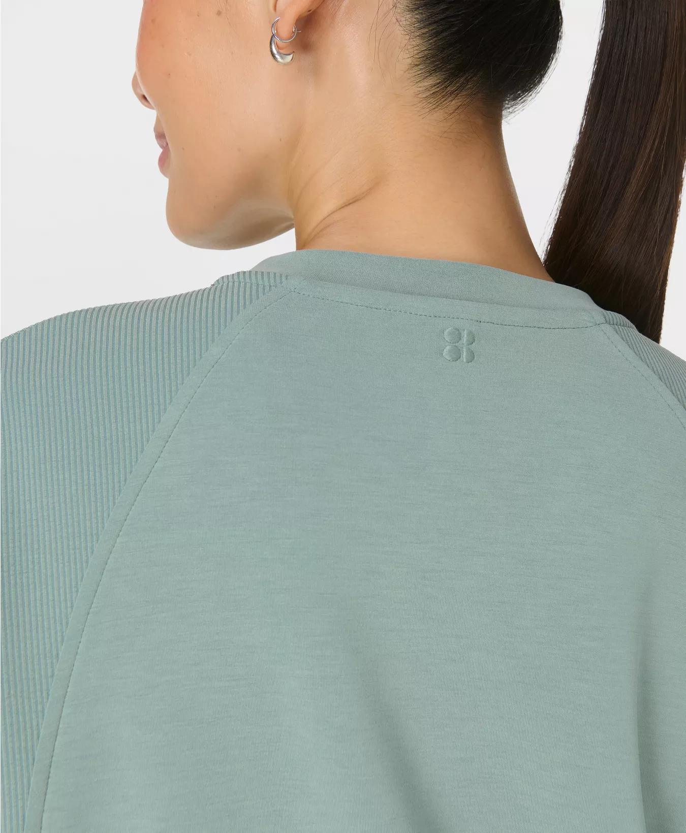 Sand Wash Rib Mix Sweatshirt - Image 5
