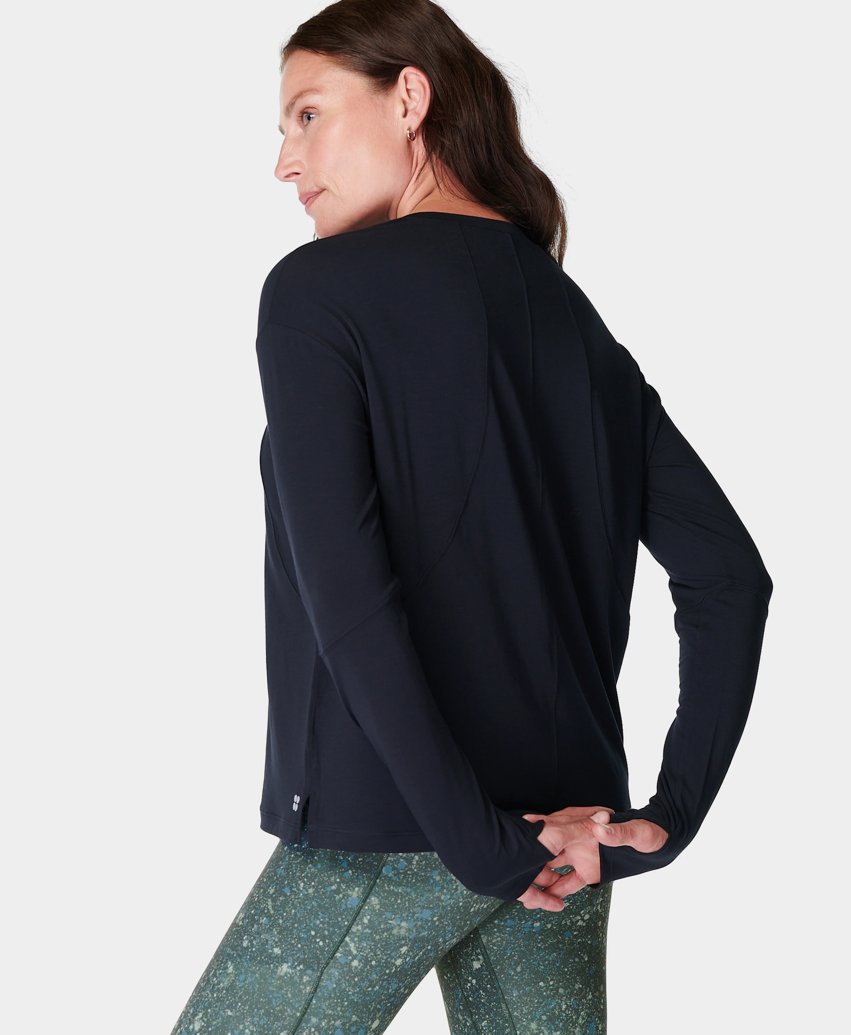 Soft Flow Studio Long Sleeve Top - Image 4