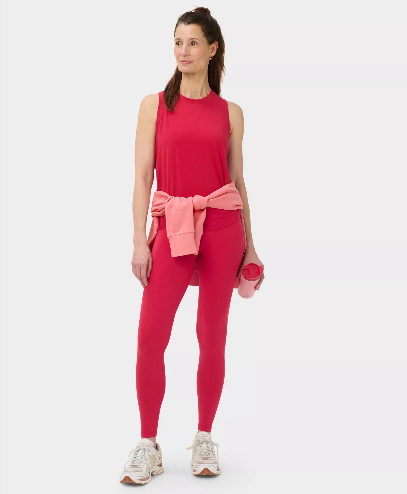 Soft Flow Studio Ruched Tank - Image 2