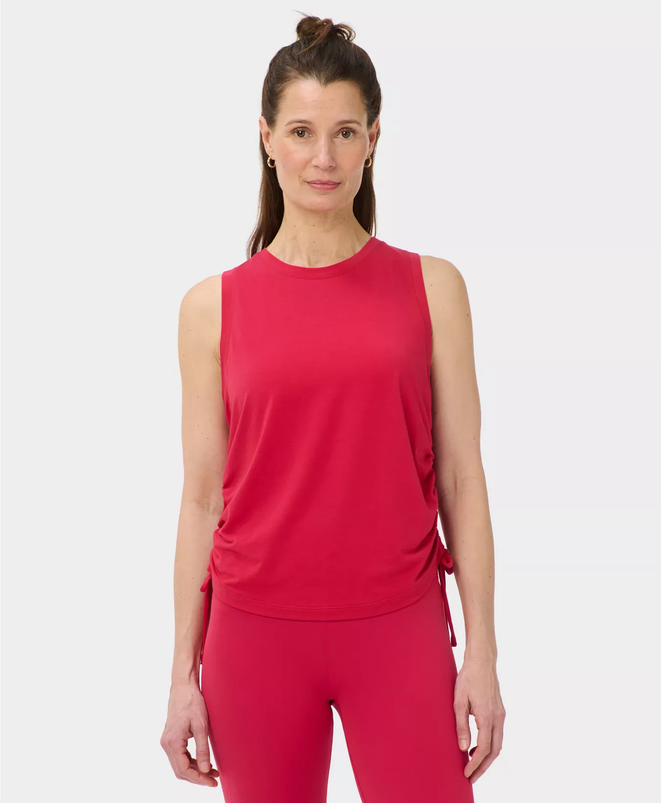 Soft Flow Studio Ruched Tank - Image 4