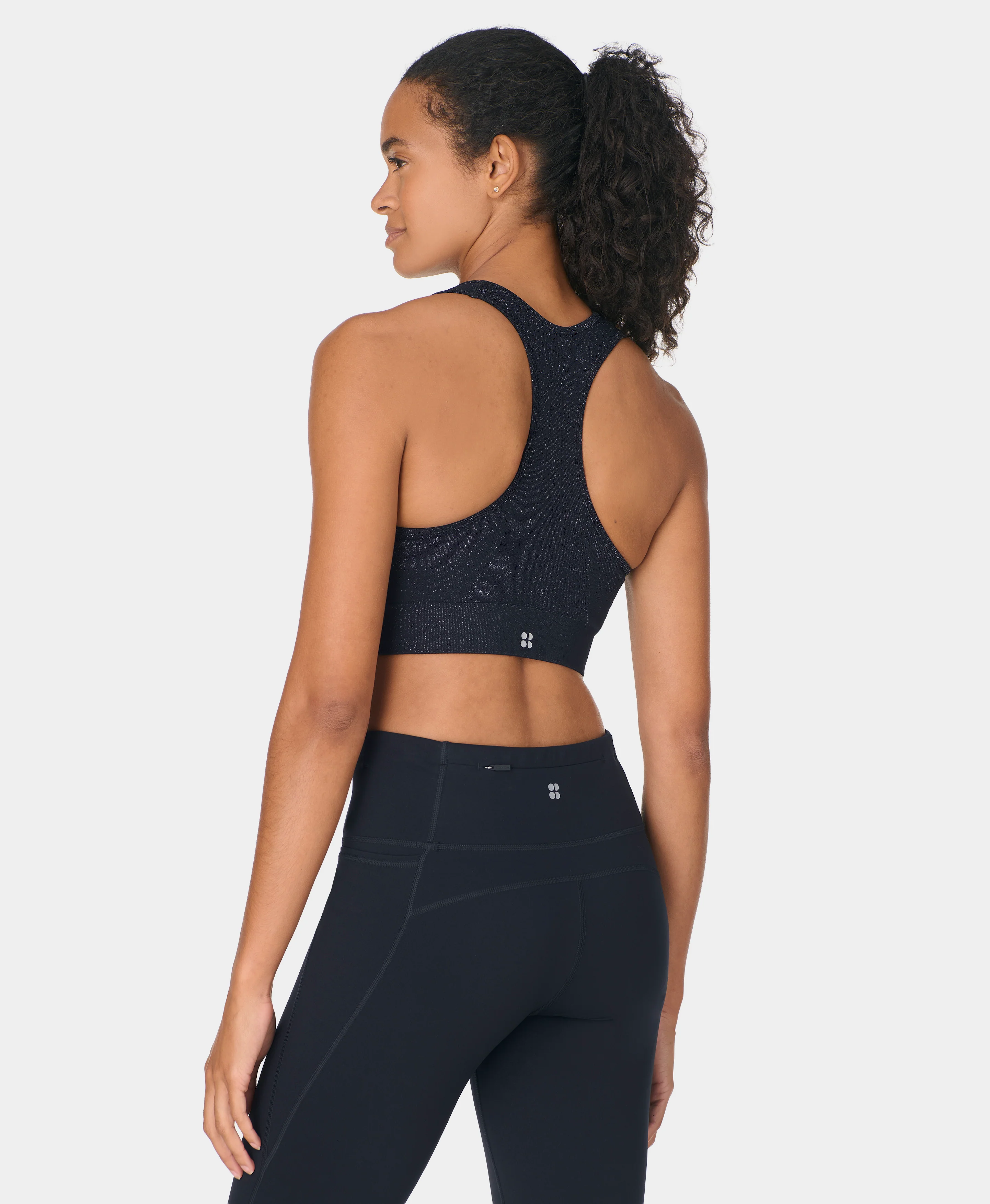 Stamina Seamless Lurex Sports Bra - Image 3