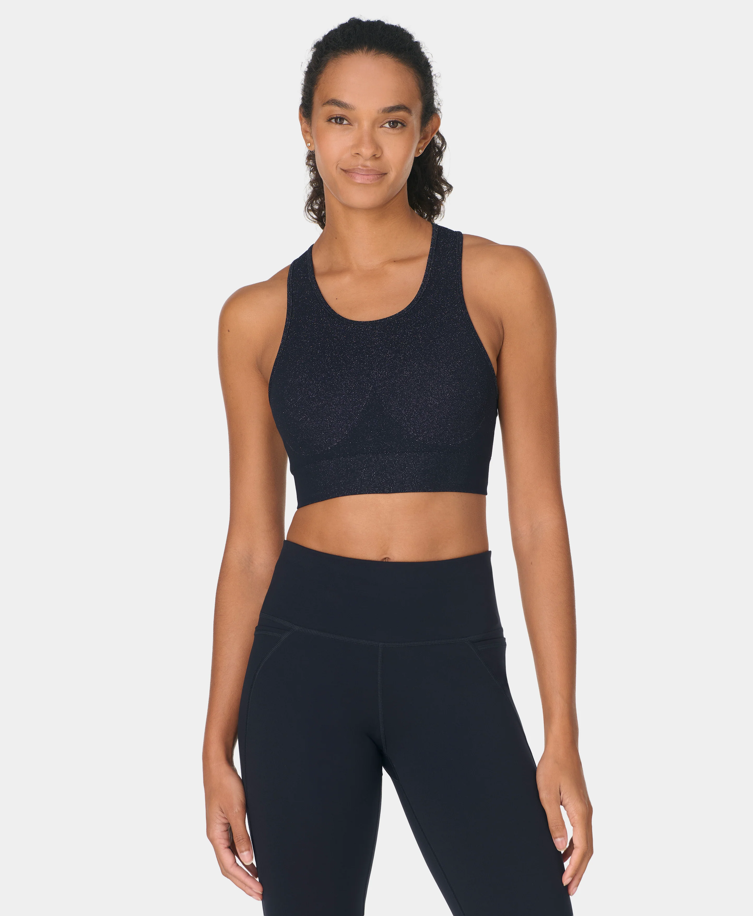 Stamina Seamless Lurex Sports Bra - Image 4