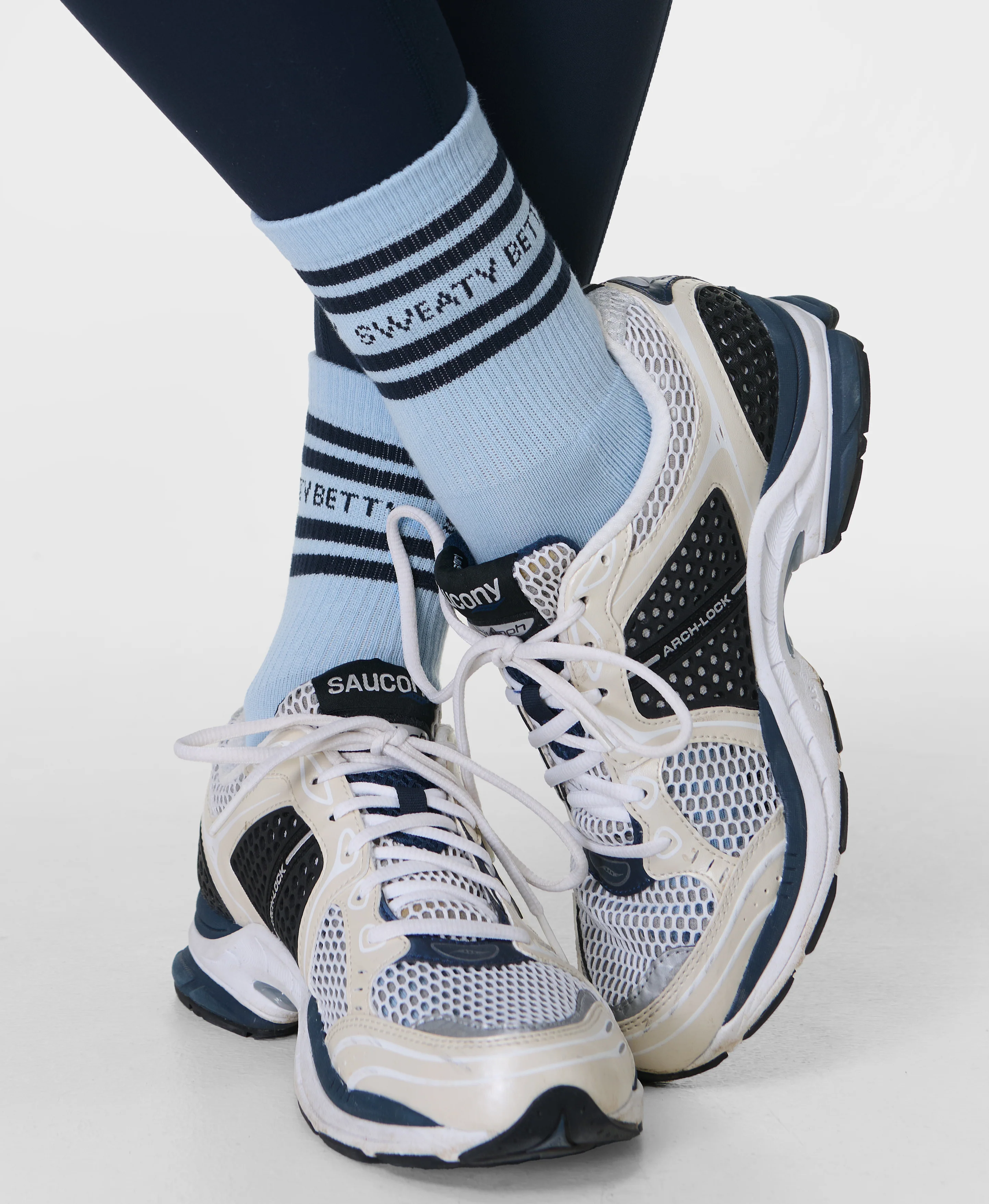 Sweaty Betty Varsity Slogan Socks 3 Pack - Image 4